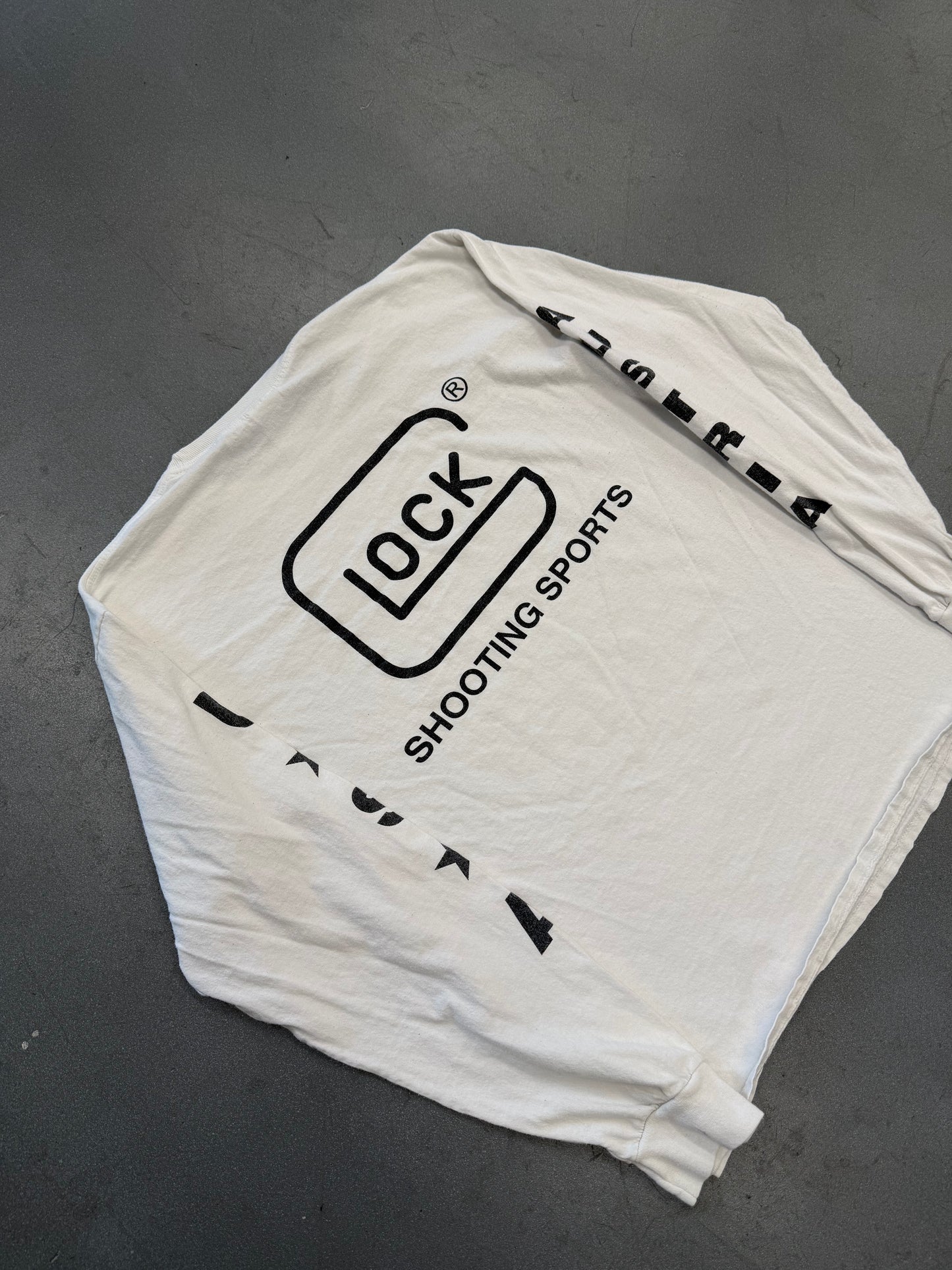 90'S GLOCK SHOOTING SPORTS LS TEE (GILDAN TAG)