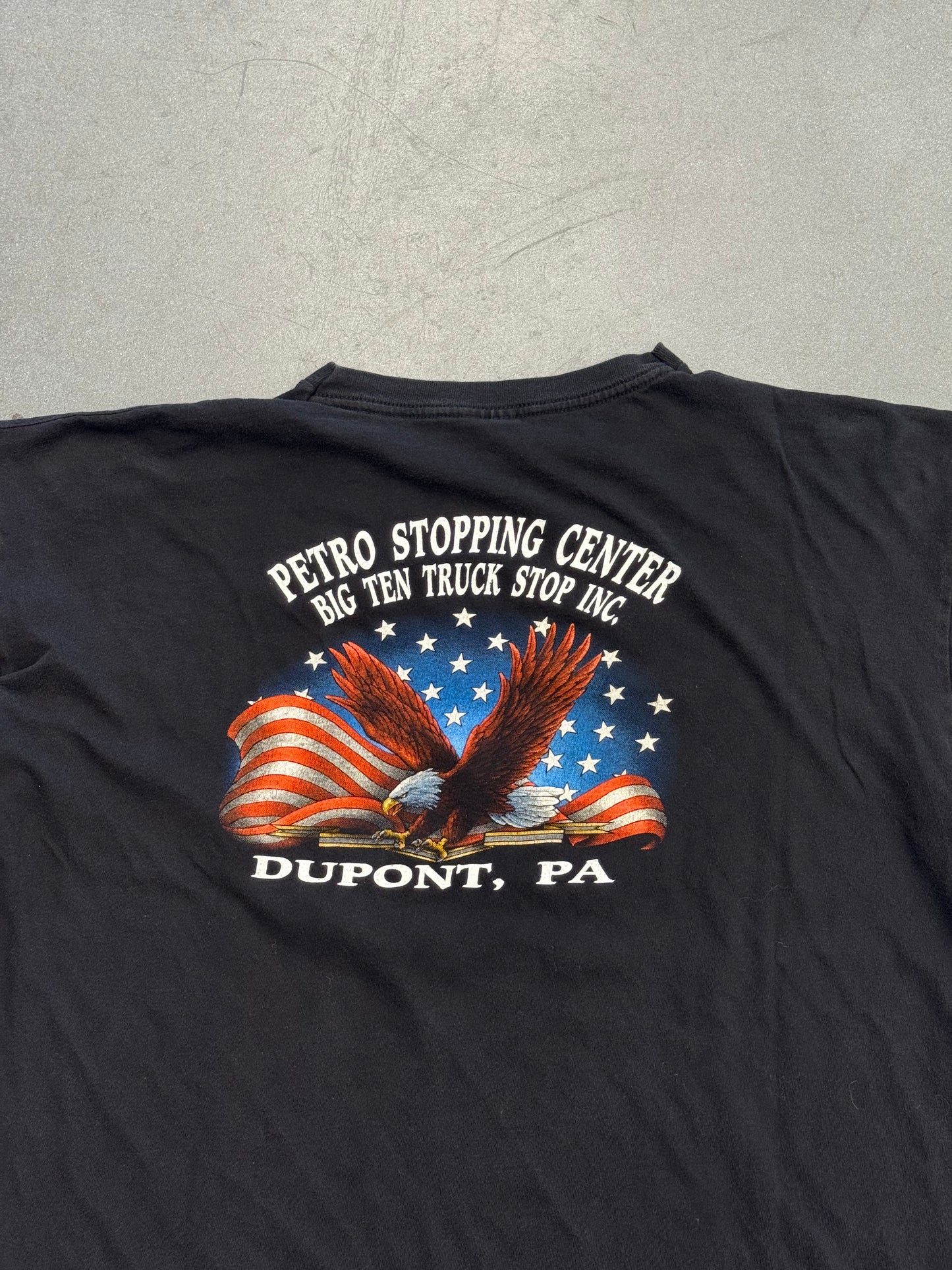 1994 BAD BOYS TOYS DUPTONT, PA PETRO STOPPING CENTER TEE (CARIBBEAN DREAM TAG)