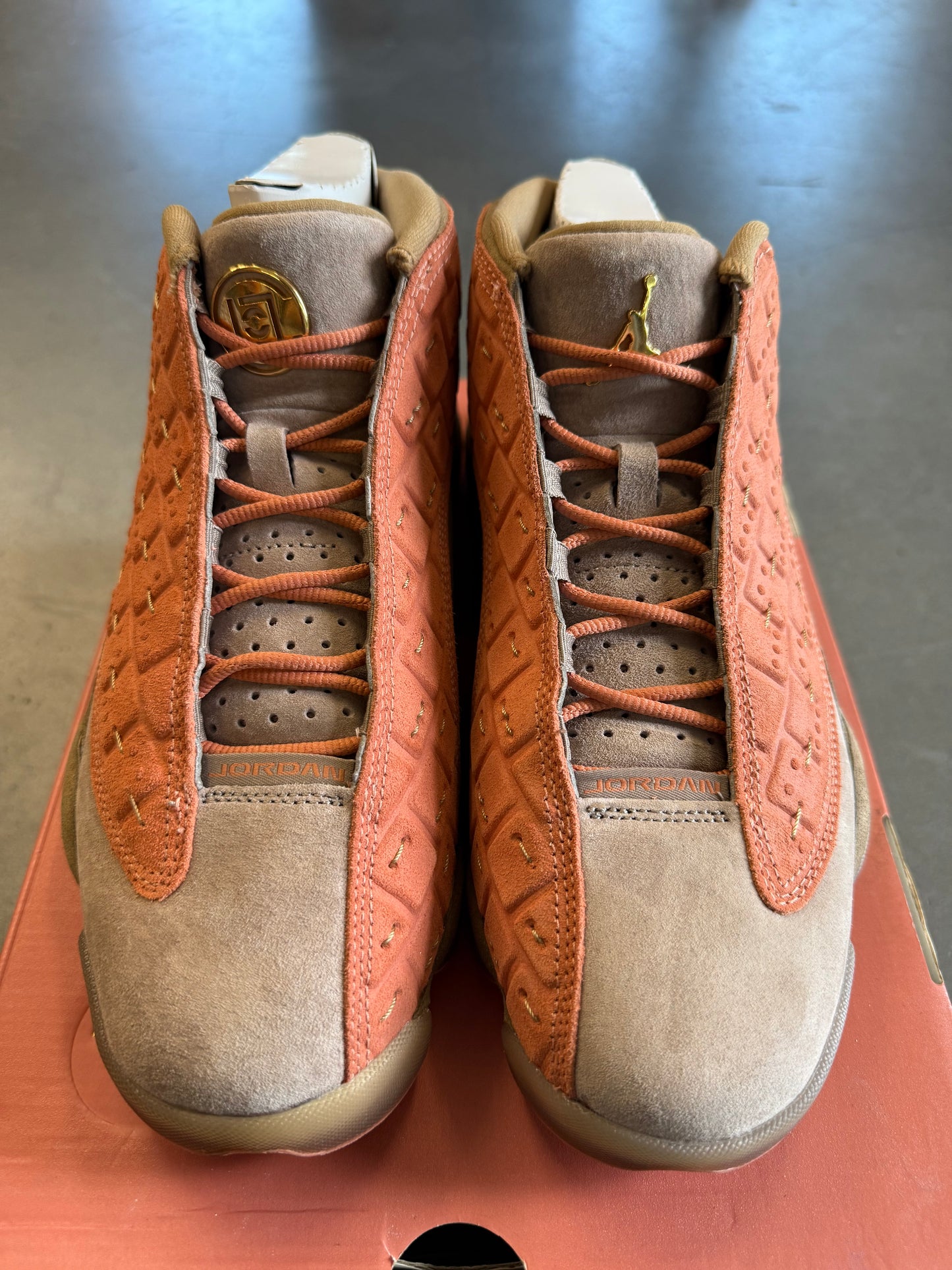 2018 SIZE 10 CLOT JORDAN 13 RETRO LOW SEPIA STONE (NEW WITH BOX)