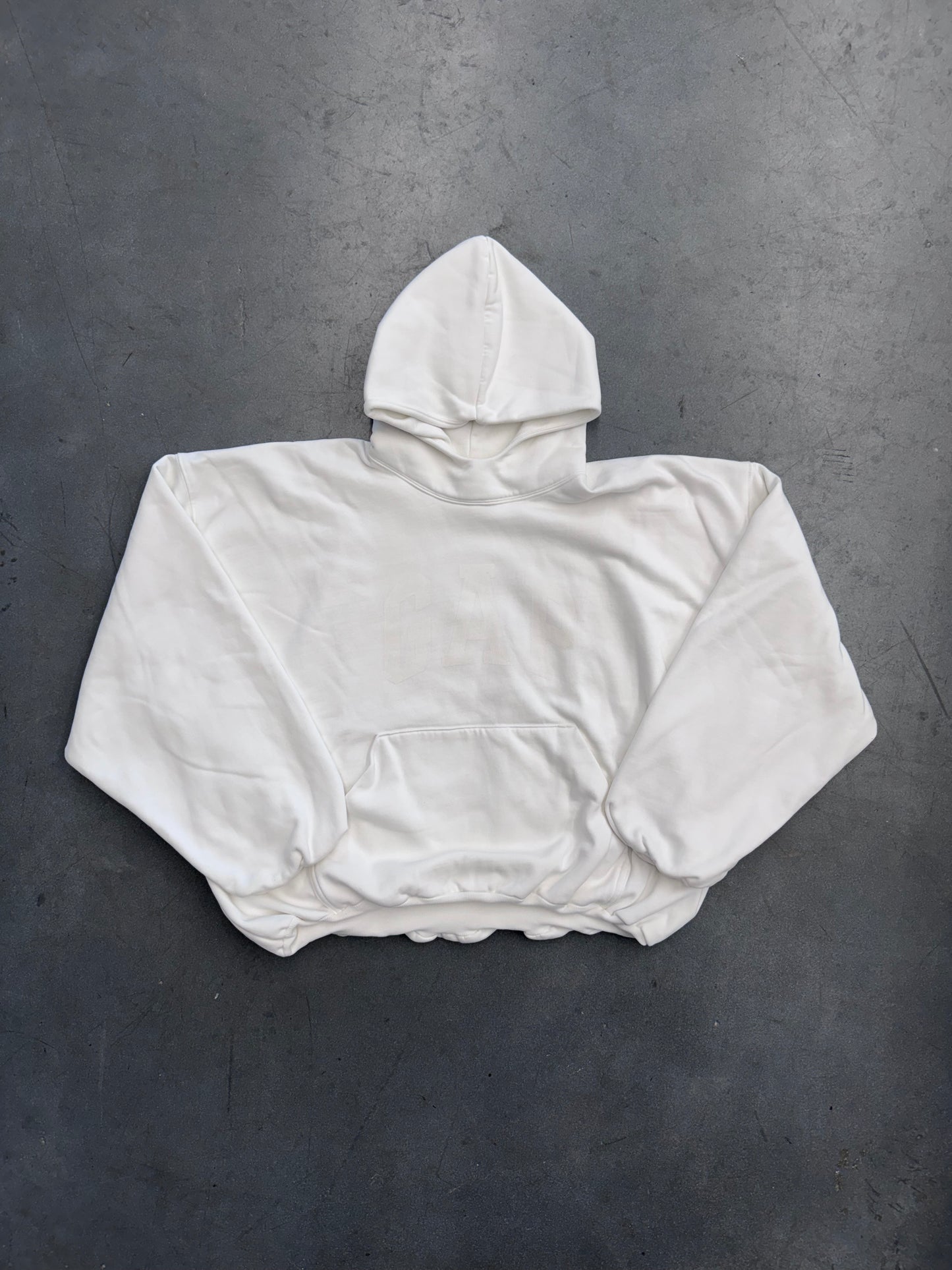 YEEZY GAP ENGINEERED BY BALENCIAGA DOVE HOODIE - WHITE (XS)