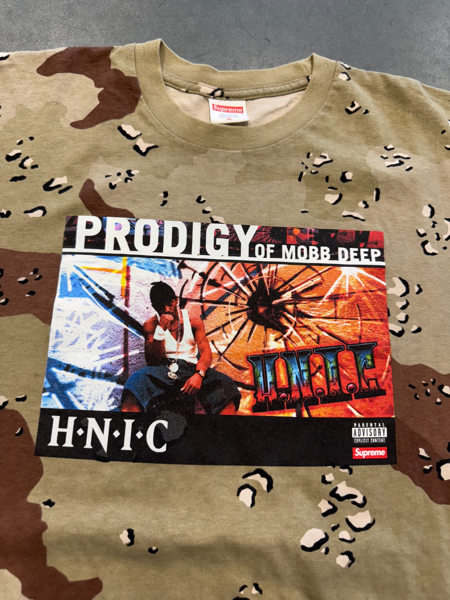 SS21 SUPREME HNIC PRODEGY TEE DESERT CAMO TEE