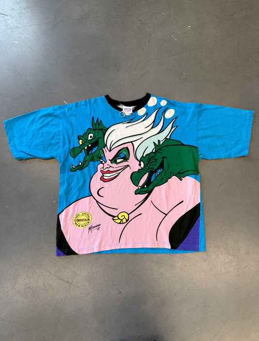 1993 DISNEY THE LITTLE MERMAID URSULA AOP TEE