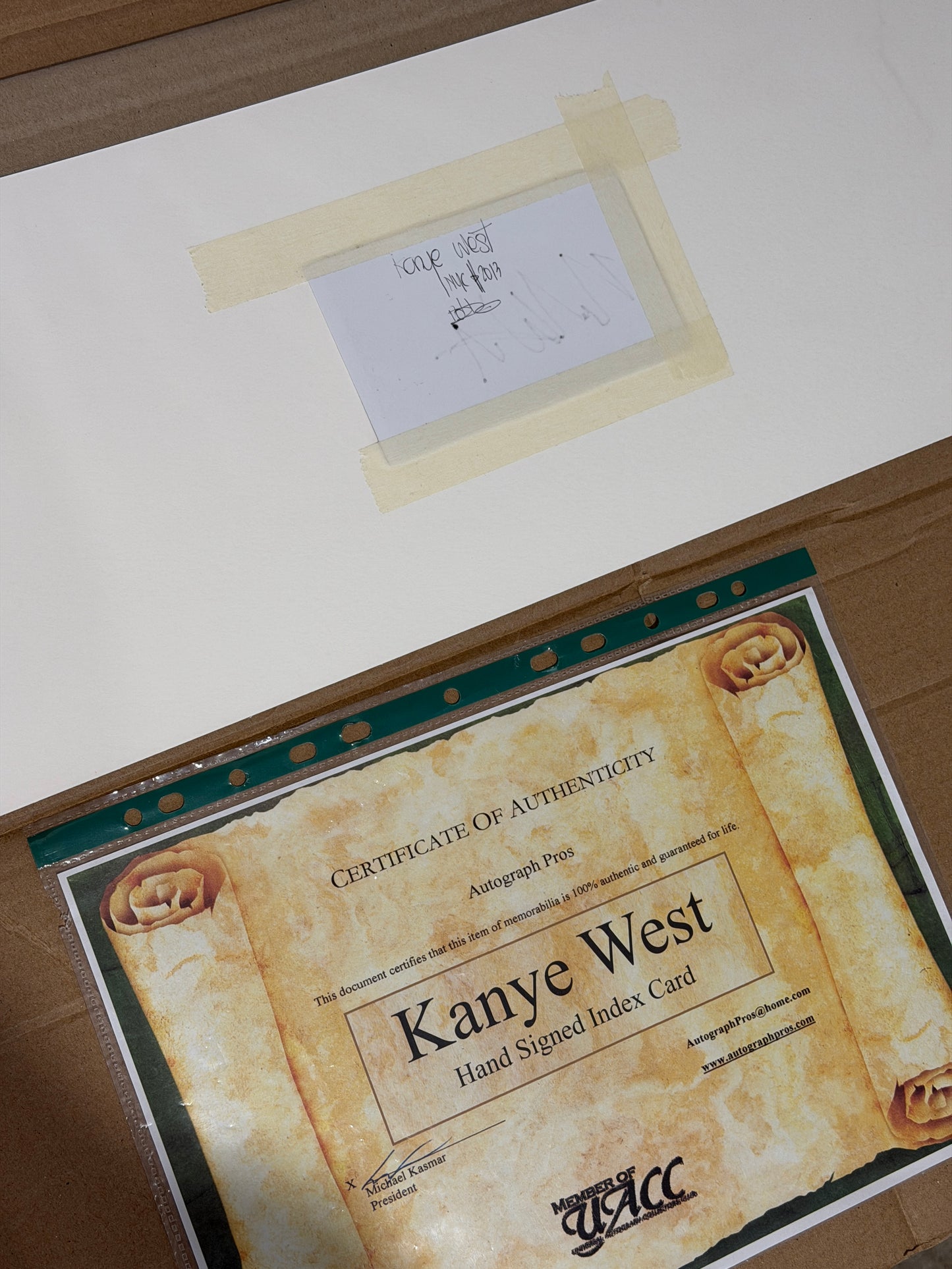 2008 KANYE WEST 808'S AND HEARTBREAK SIGNED CD