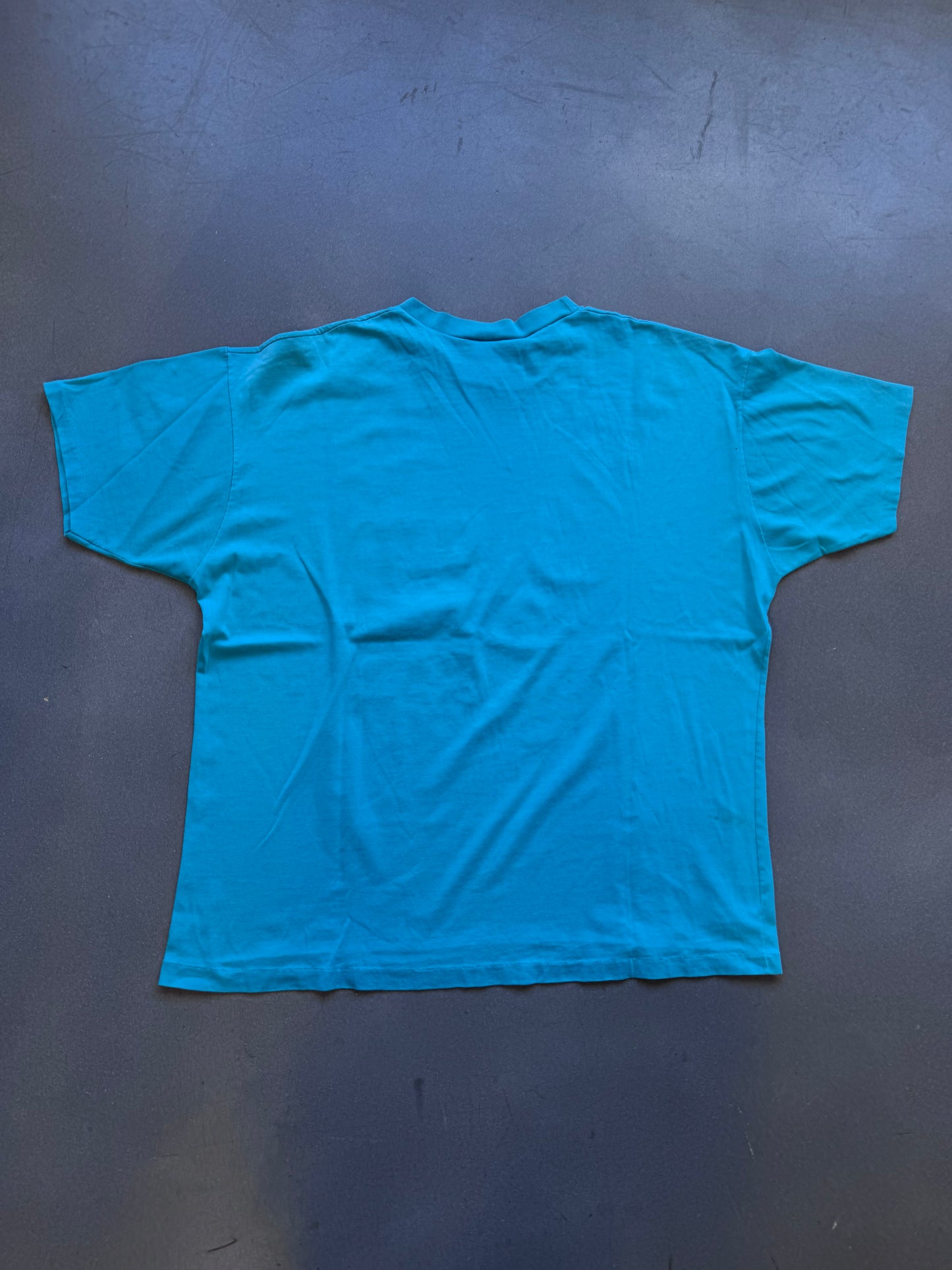 1991 FLORIDA MARLINS SLIDING TEE (JOSTENS TAG)