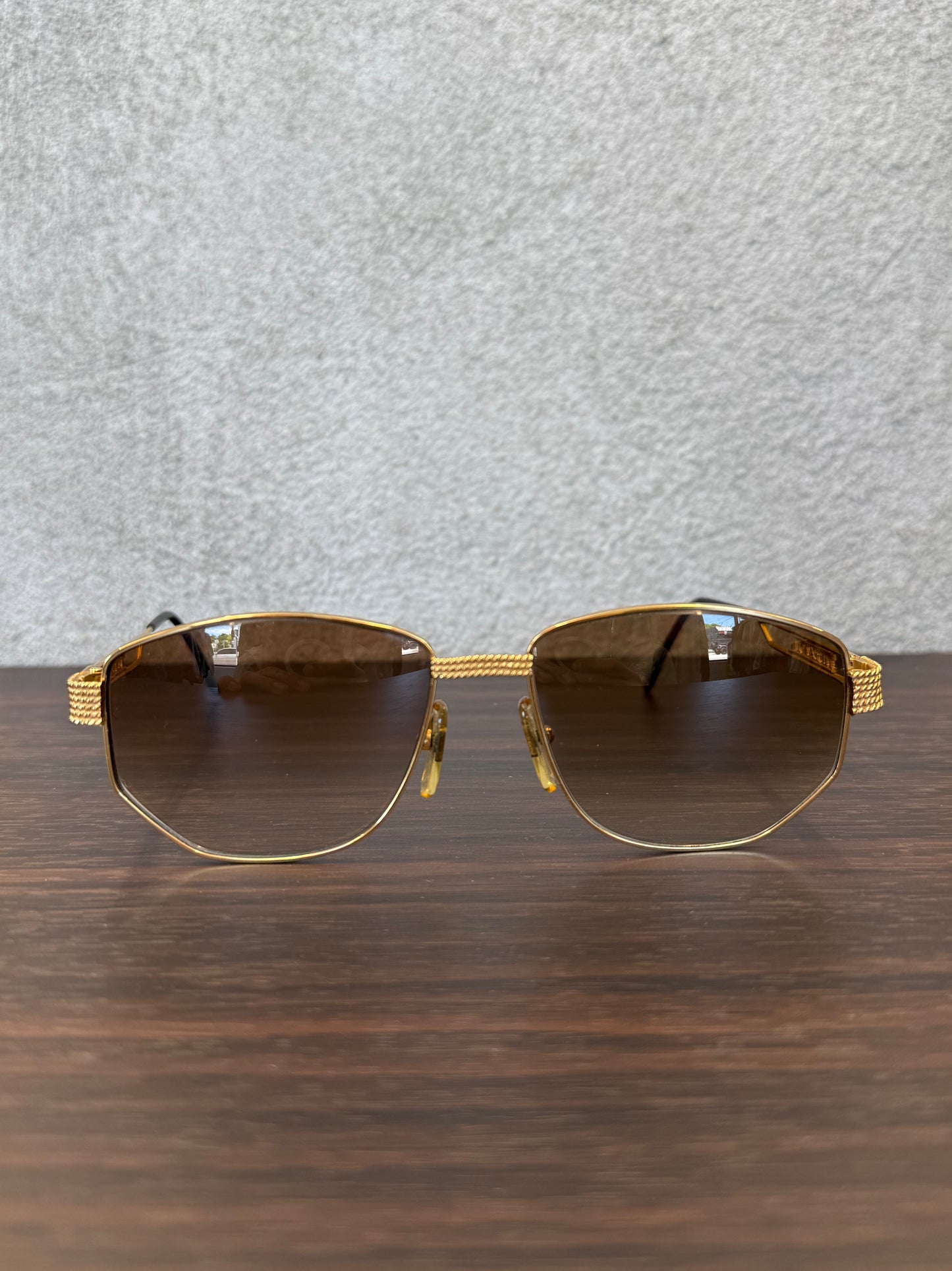 TIFFANY 1419 GOLD PLATED VINTAGE SUNGLASSES