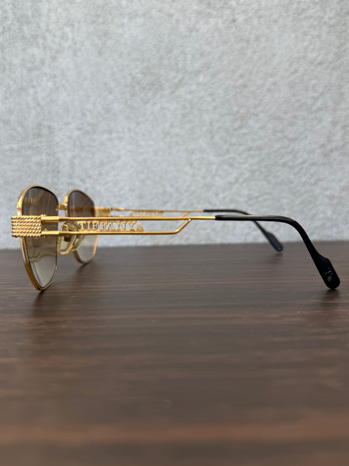 TIFFANY 1419 GOLD PLATED VINTAGE SUNGLASSES