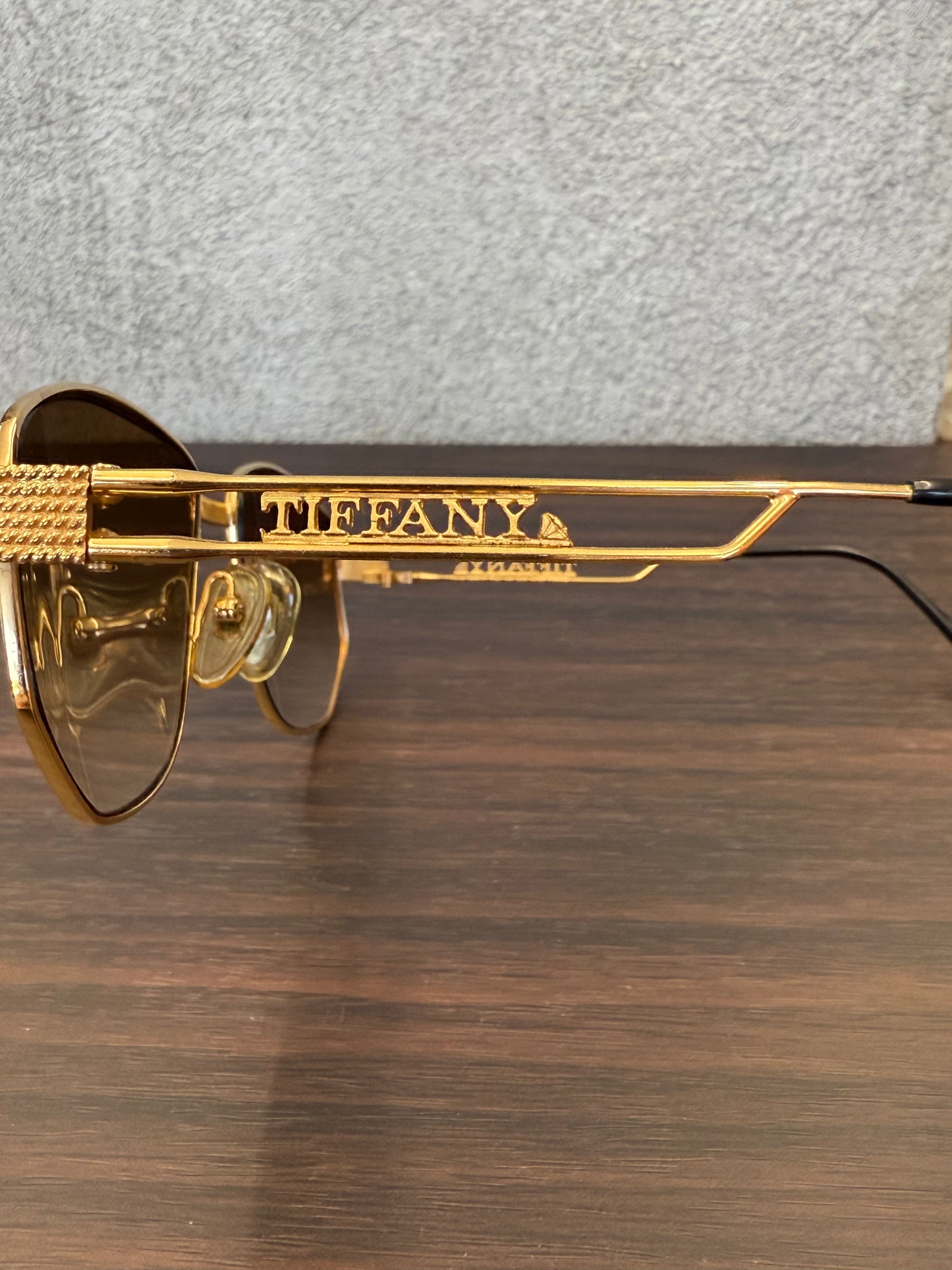 TIFFANY 1419 GOLD PLATED VINTAGE SUNGLASSES