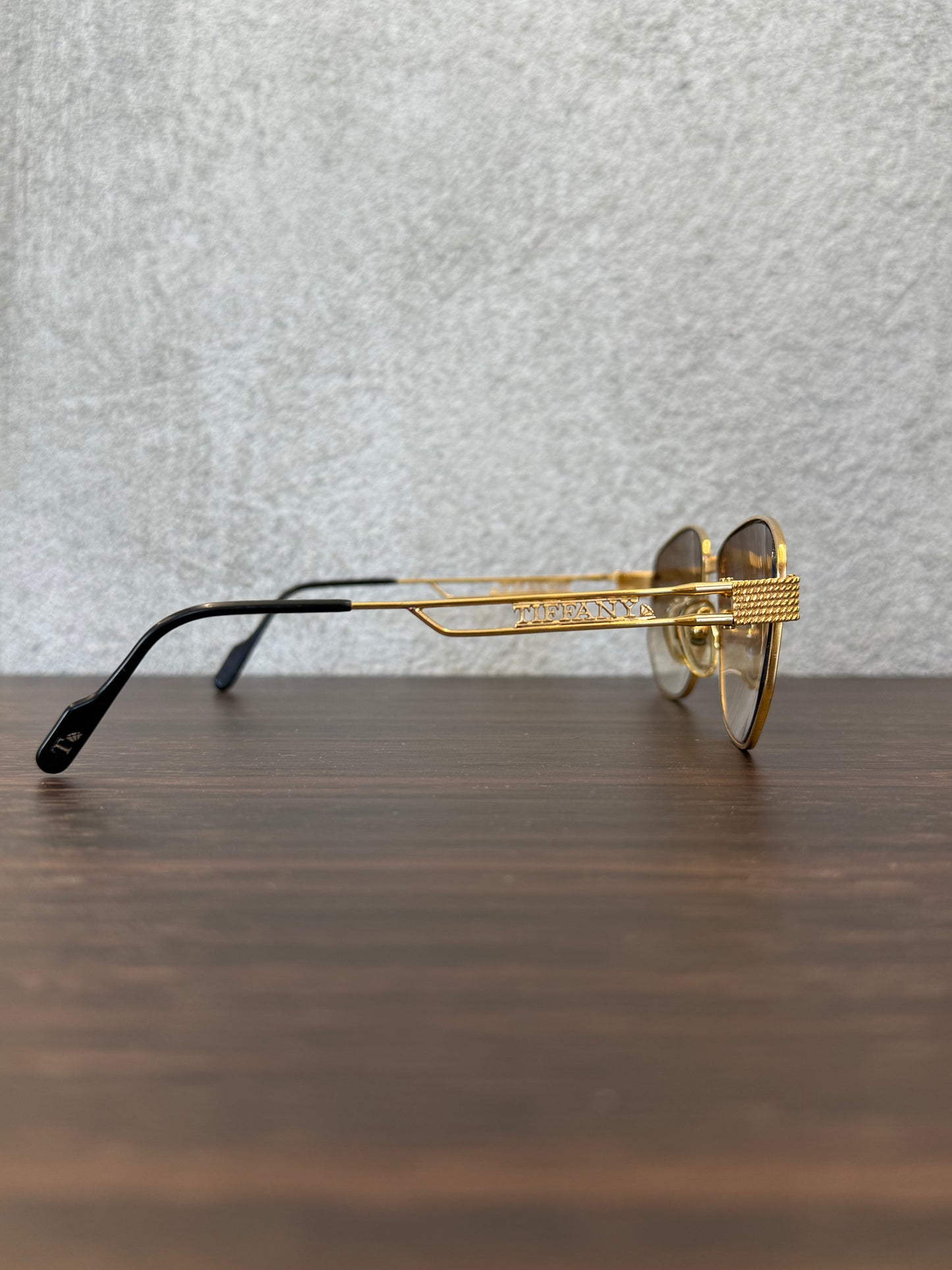 TIFFANY 1419 GOLD PLATED VINTAGE SUNGLASSES