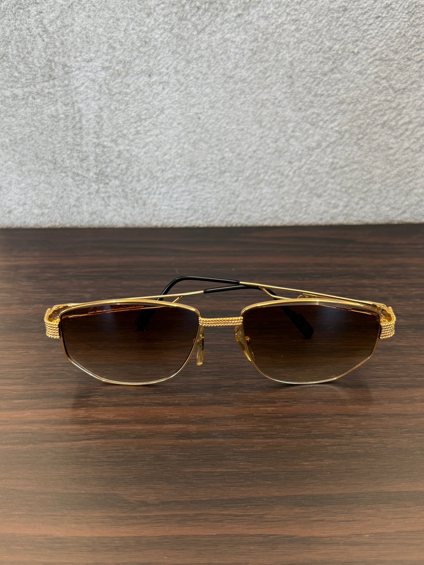 TIFFANY 1419 GOLD PLATED VINTAGE SUNGLASSES