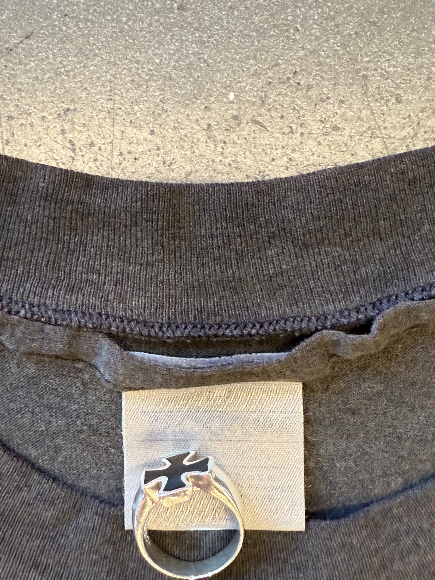 1988 EXODUS MEAT PARTY TOUR TEE (SILVER BROCKUM TAG)