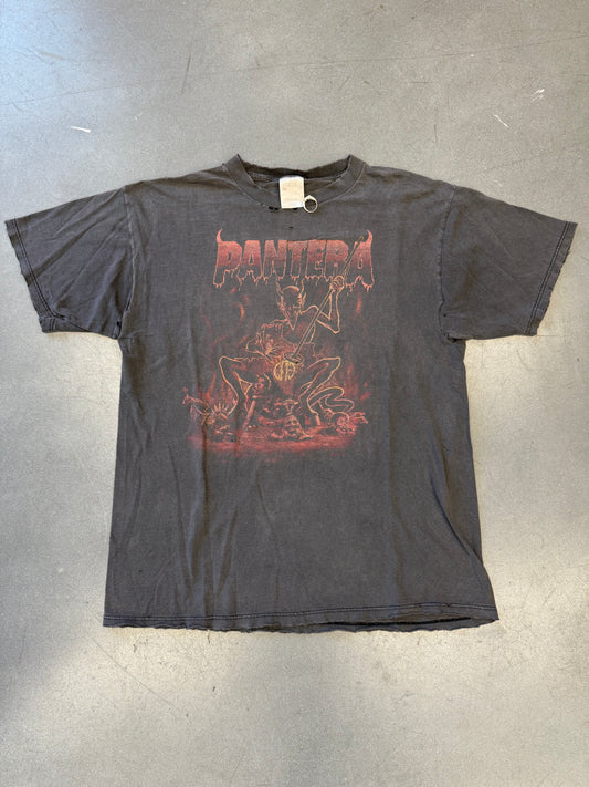 PANTERA I GOT MY ASS BRANDED DISTRESSED FADED TEE (TULTEX TAG)