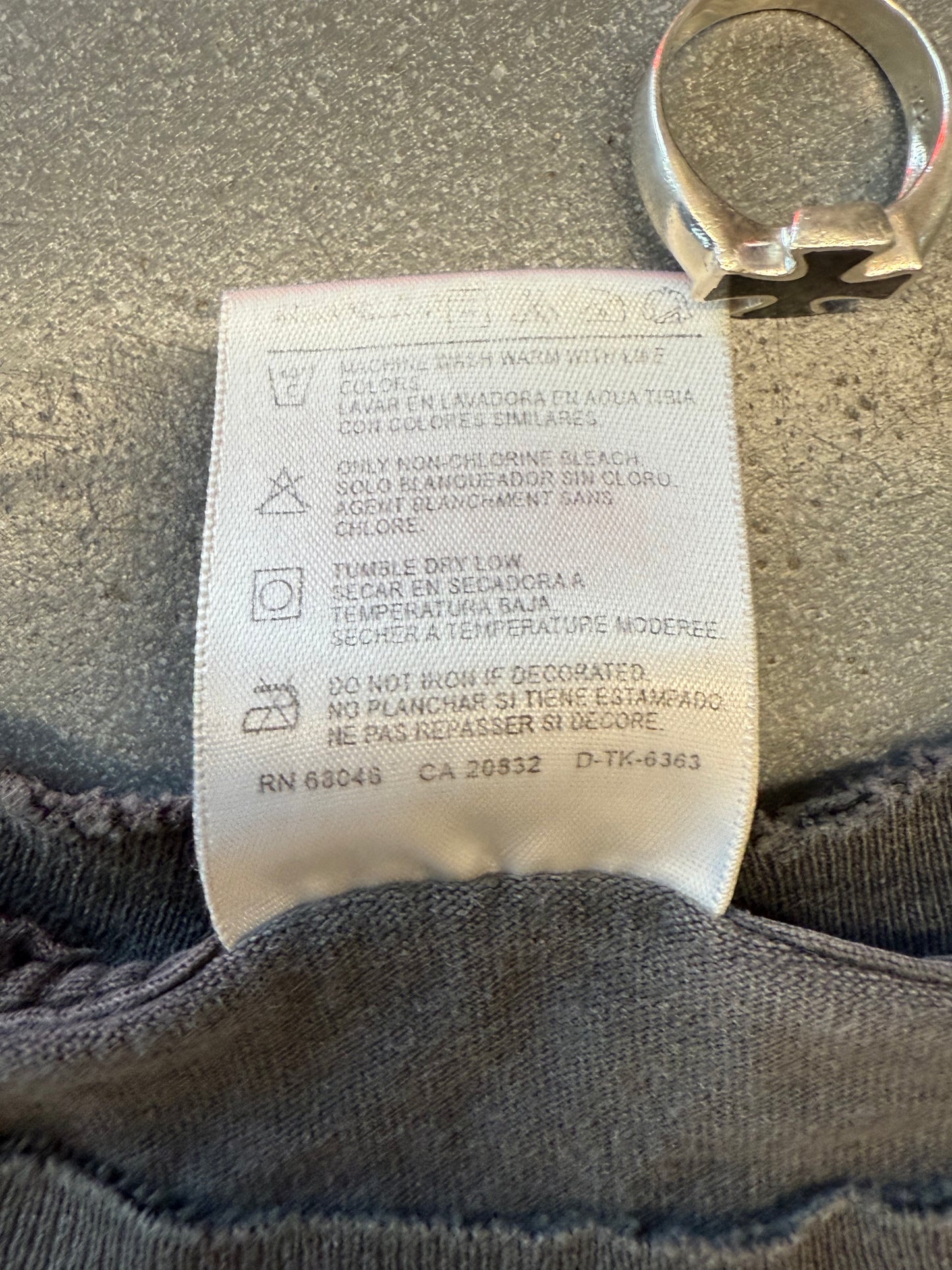 PANTERA I GOT MY ASS BRANDED DISTRESSED FADED TEE (TULTEX TAG)