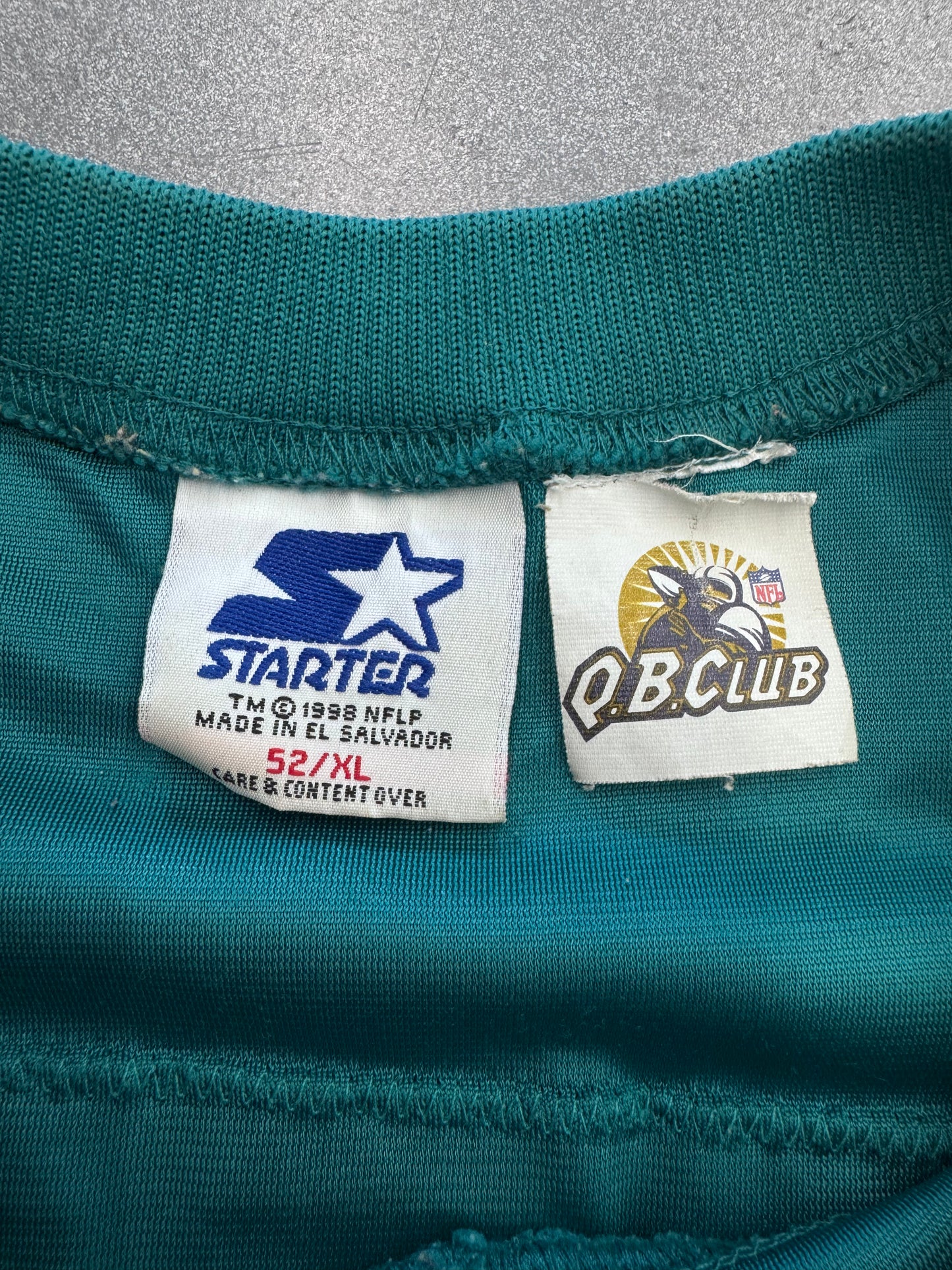 MIAMI DOLPHINS DAN MARINO #13 STARTER JERSEY SIZE 52