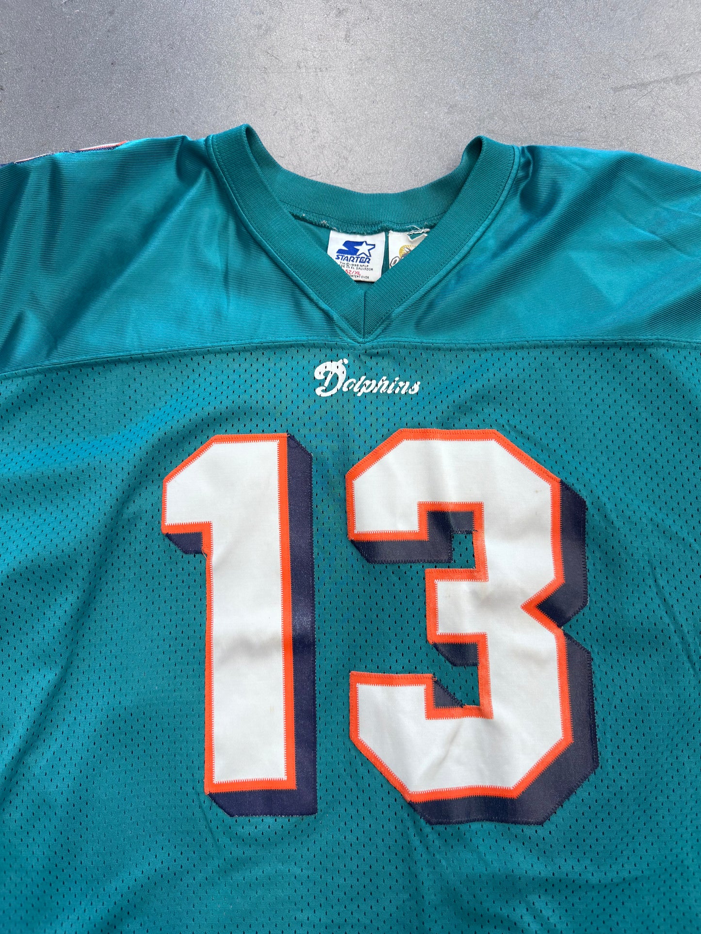 MIAMI DOLPHINS DAN MARINO #13 STARTER JERSEY SIZE 52