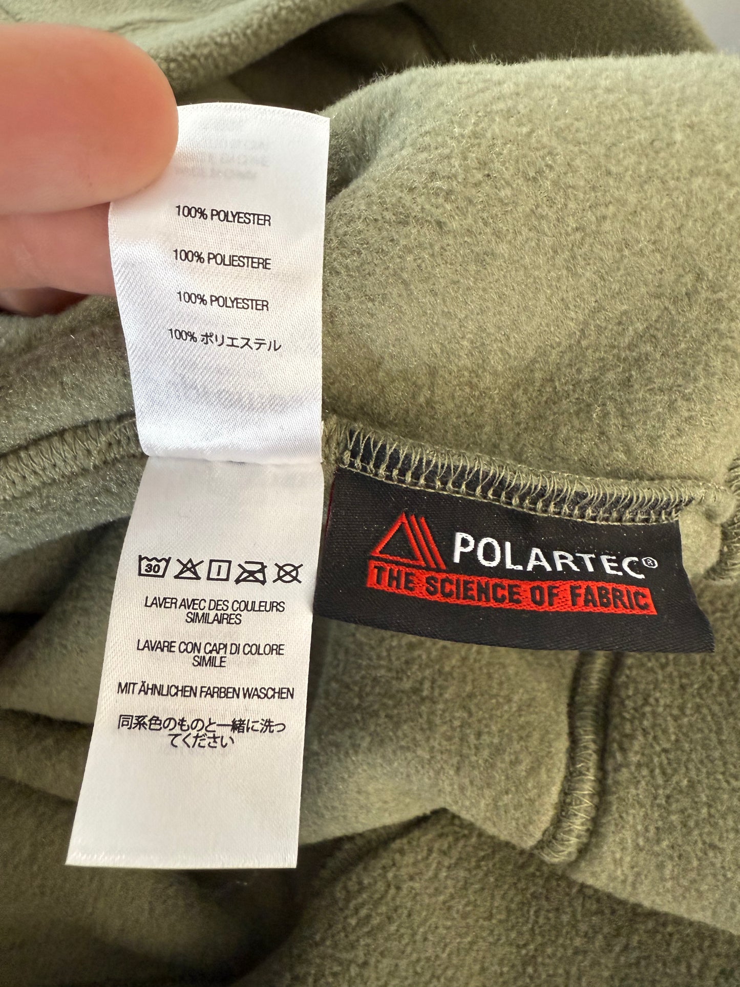 FW21 SUPREME POLARTEC HOODED SWEATSHIRT