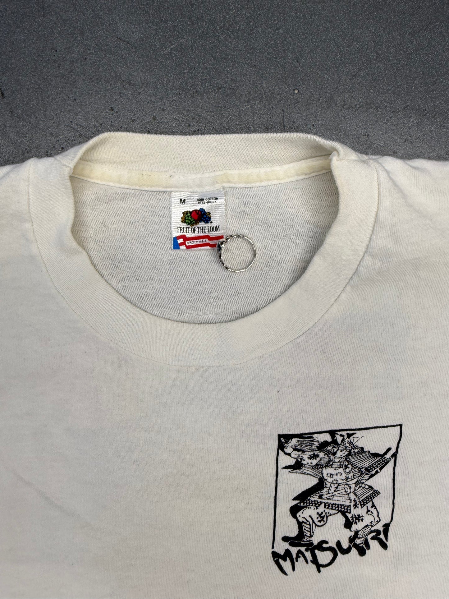 1991 MATSURI, A FESTIVAL OF JAPAN SAMURAI TEE (FOTL TAG)