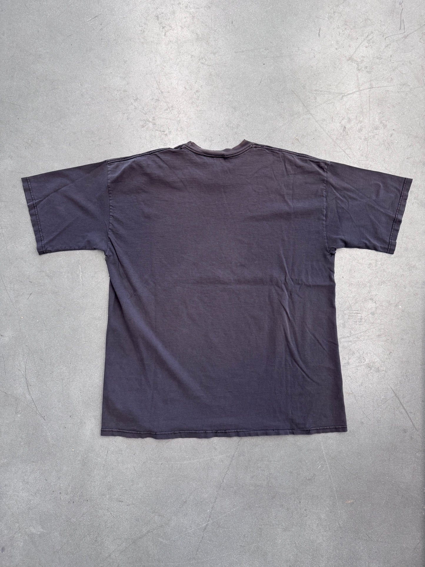 90’S FADED MIAMI DOLPHINS PURPLE PLAYER TEE (FADED TAG)