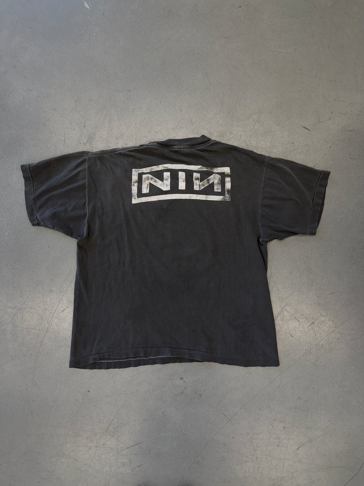 1989 NINE INCH NAILS PRETTY HATE MACHINE TEE (FADED TAG)