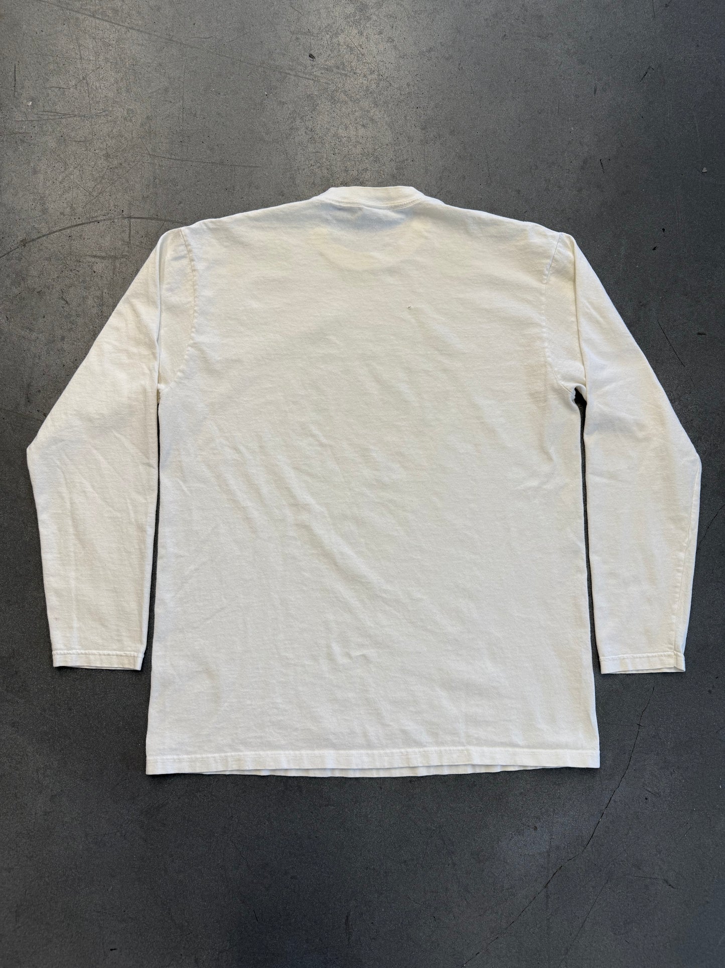 SS01 SUPREME JOSE PARLA TAG LS TEE - WHITE
