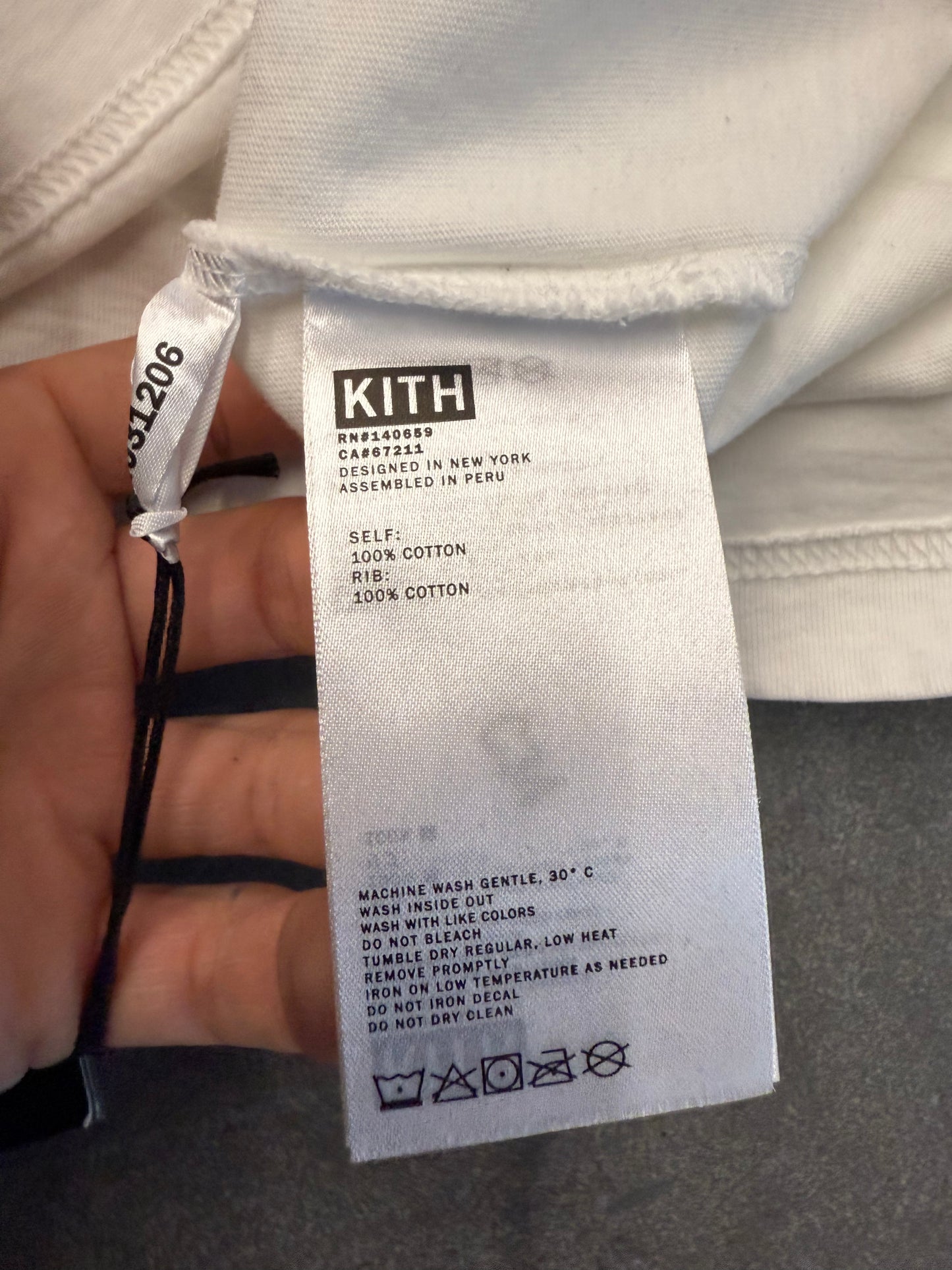 KITH X BEATLES PORTRAIT VINTAGE TEE - WHITE (2XL)