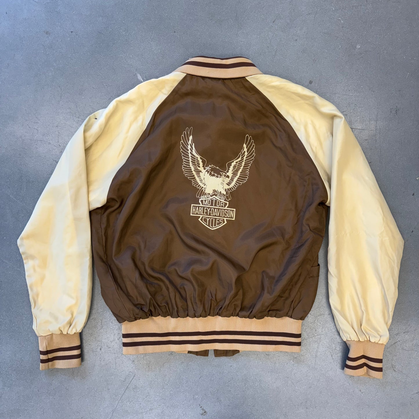 HARLEY-DAVIDSON BOMBER STYLE FULL-ZIP JACKET