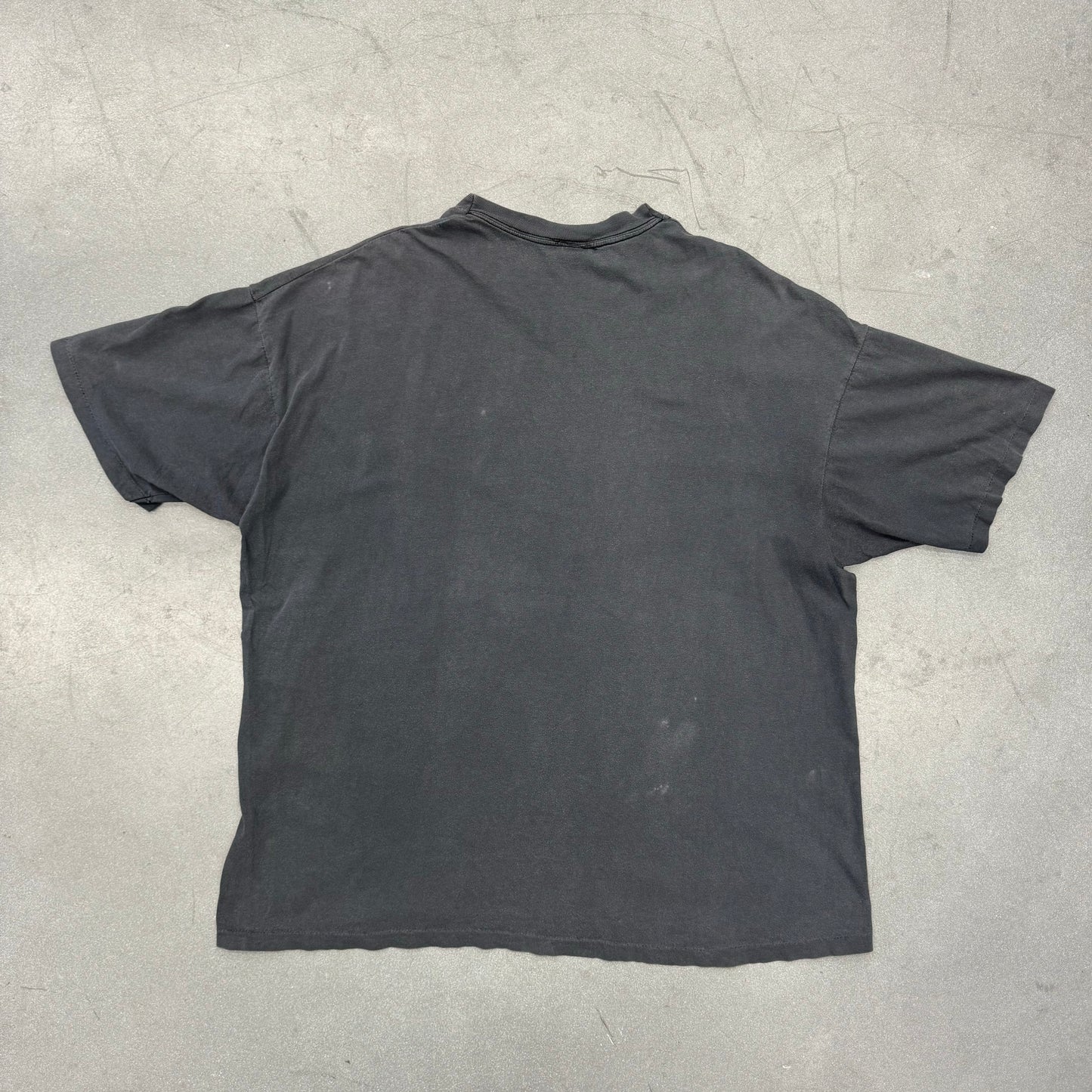 HARLEY-DAVIDSON MOTORCYCLE TAZ POPPING A WHEELY TEE (GEELEY CANADA TAG) (SIZE 5)