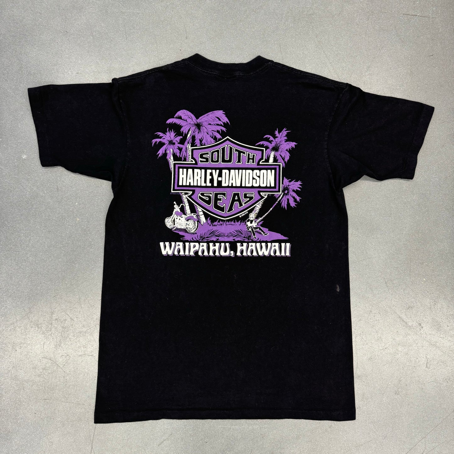 1995 HARLEY-DAVIDSON HAWAII SOUTH SEAS TEE