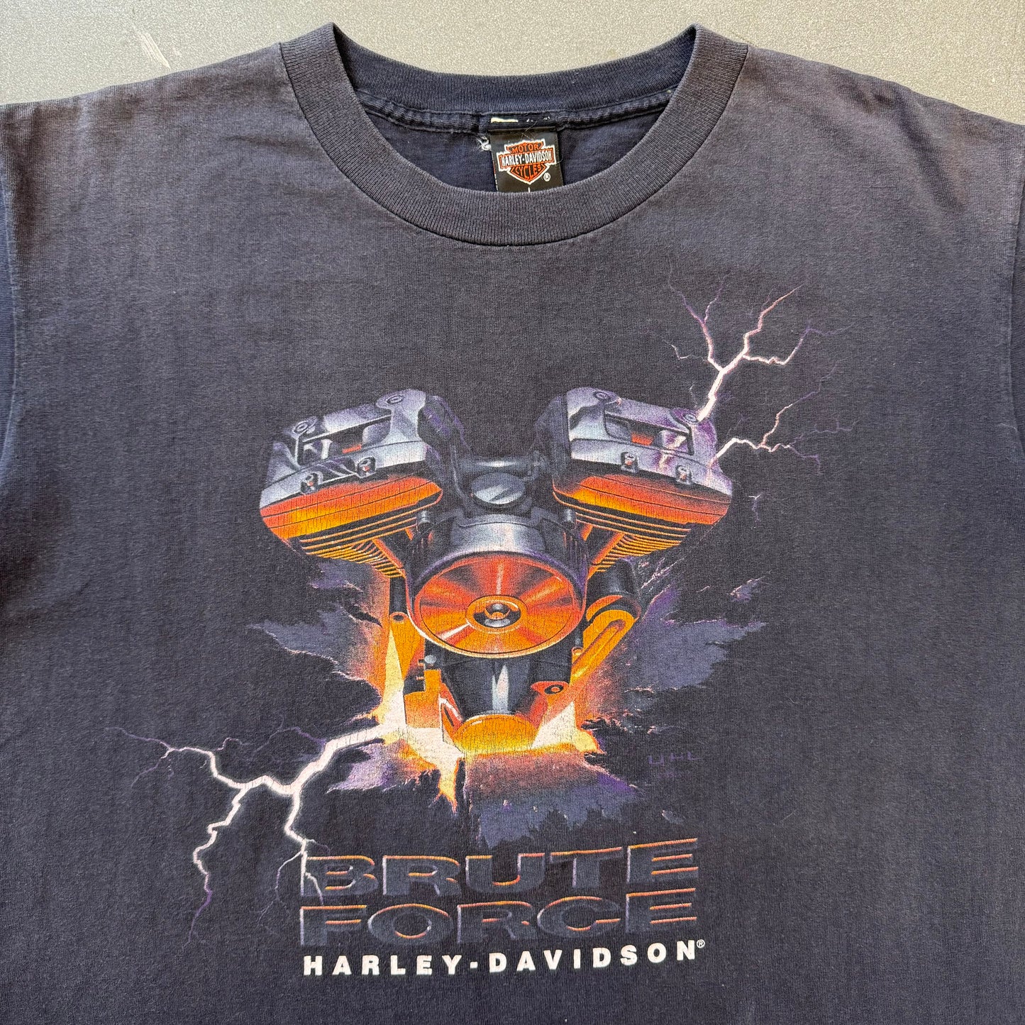HARLEY-DAVIDSON BRUTE FORCE ENGINE LIGHTNING MEXICO 1995