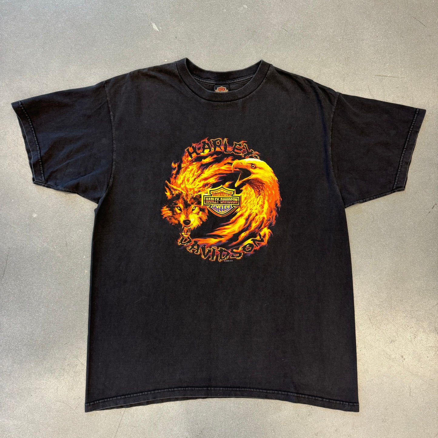 2000 HARLEY-DAVIDSON WOLF & EAGLE FLAME FORT LAUDERDALE FLORIDA