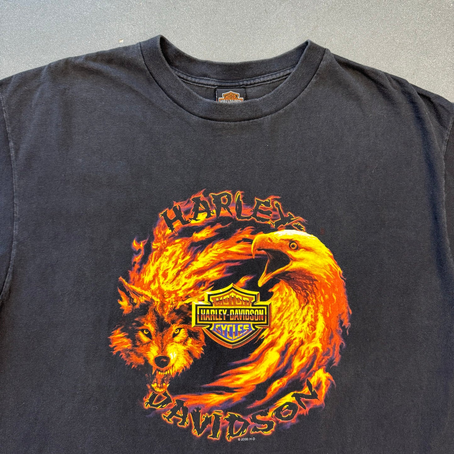 2000 HARLEY-DAVIDSON WOLF & EAGLE FLAME FORT LAUDERDALE FLORIDA