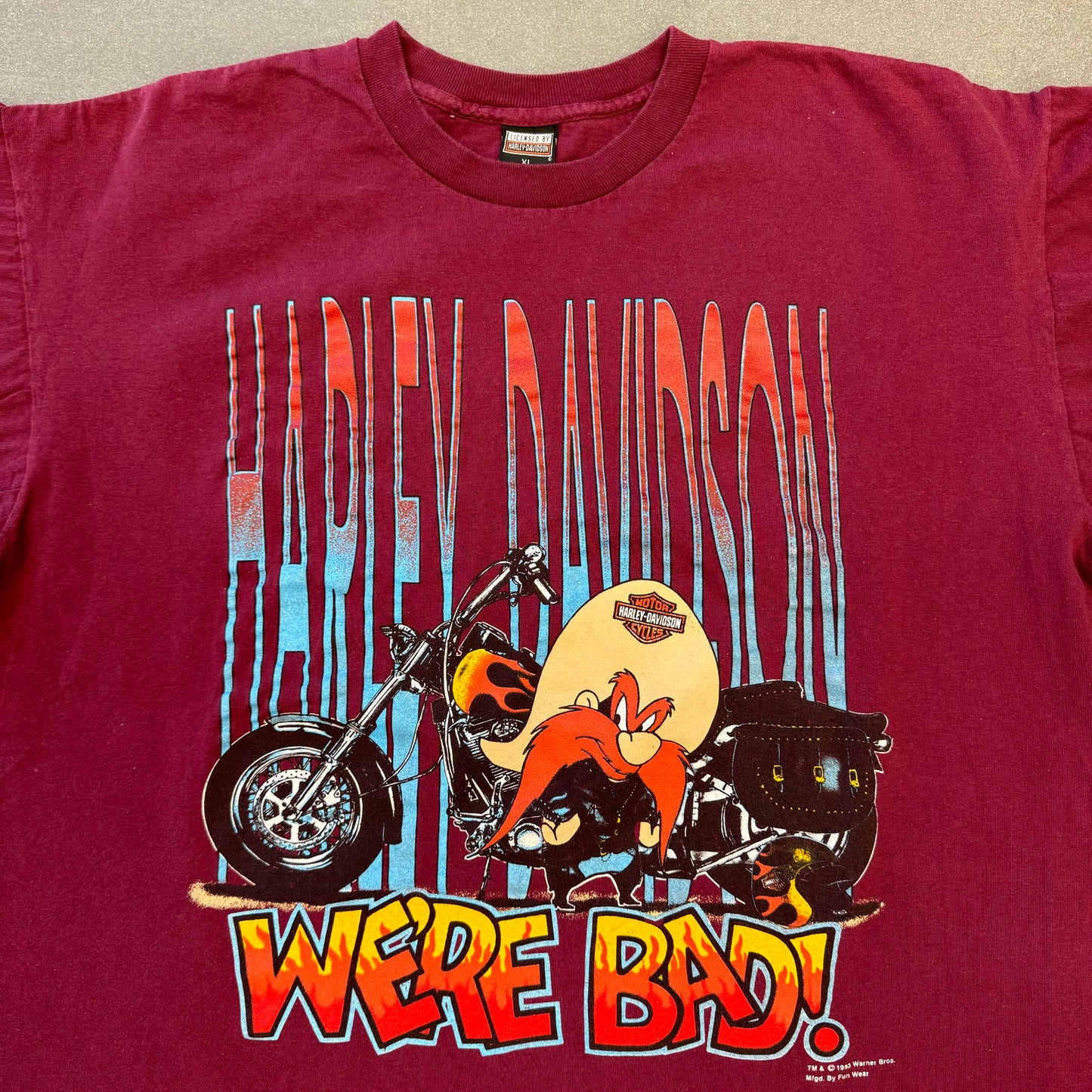 1993 HARLEY-DAVIDSON YOSEMITE SAM WE'RE BAD (H-D TAG)