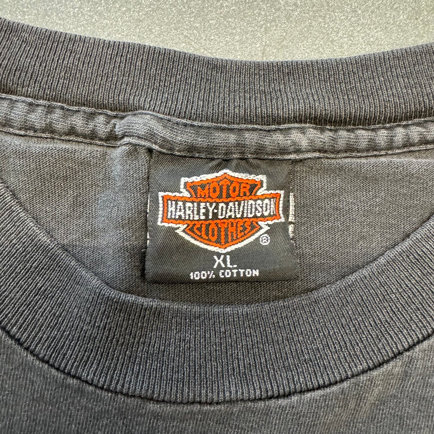 HARLEY-DAVIDSON HAIR BLOWING IN WIND I.F.P.I A BIKER'S STORE MARGATE, FLA