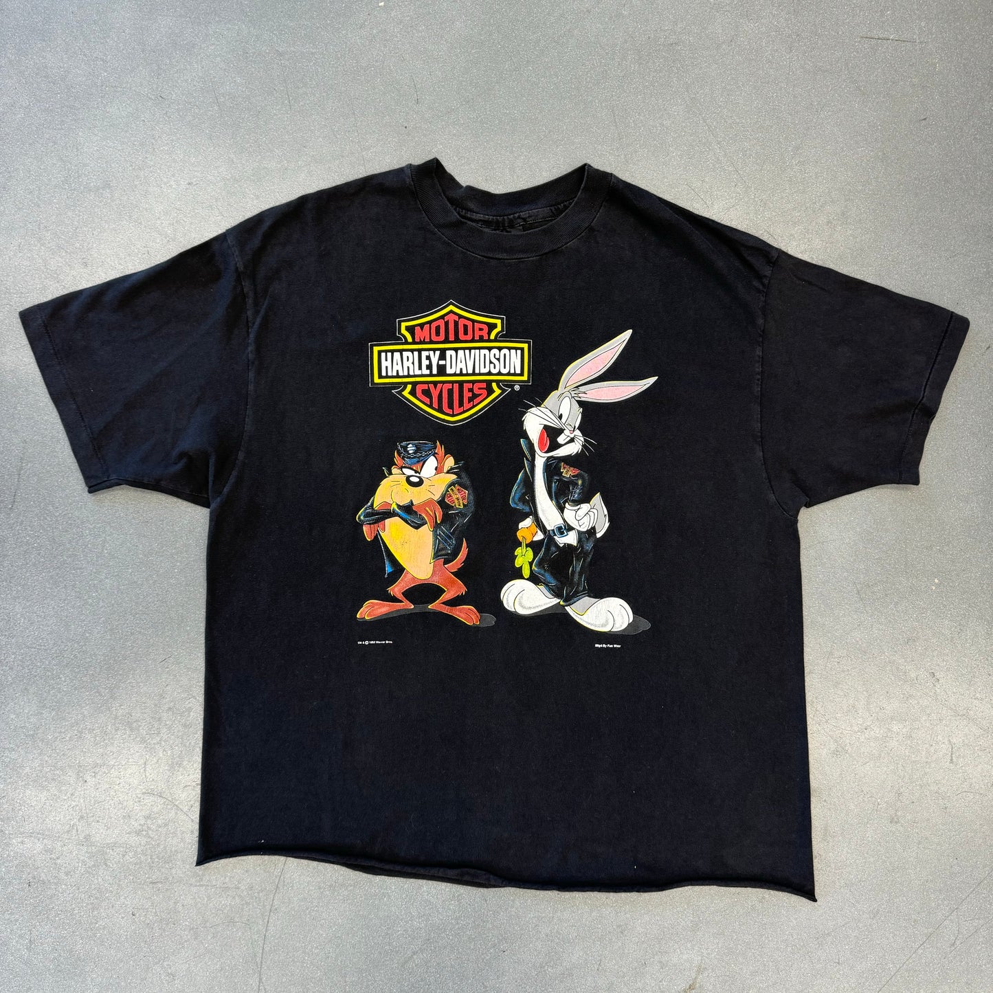 1993 HARLEY-DAVIDSON OF GREEN BAY WISCONSIN BUGS BUNNY & TAZ (HARLEY TAG)