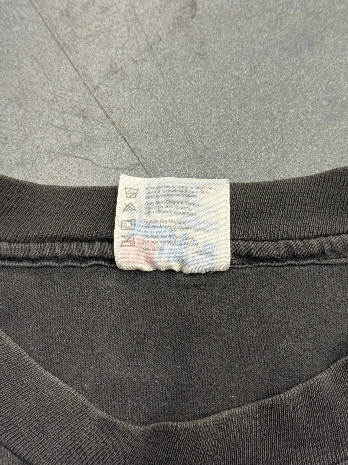 90S I MOTHER EARTH LS BAND TEE (HANES BEEFY TAG)