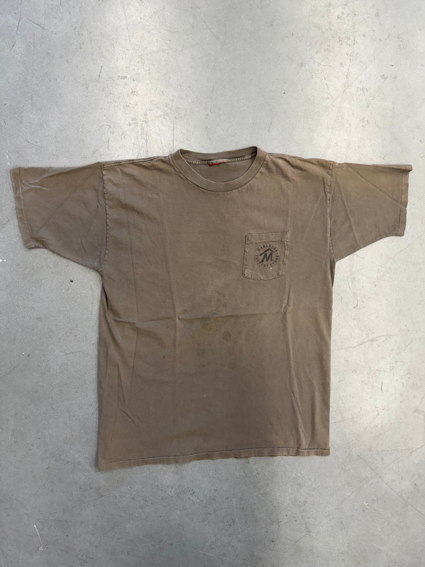90S MARLBORO COUNTRY STORE POCKET TEE (CUT TAG)
