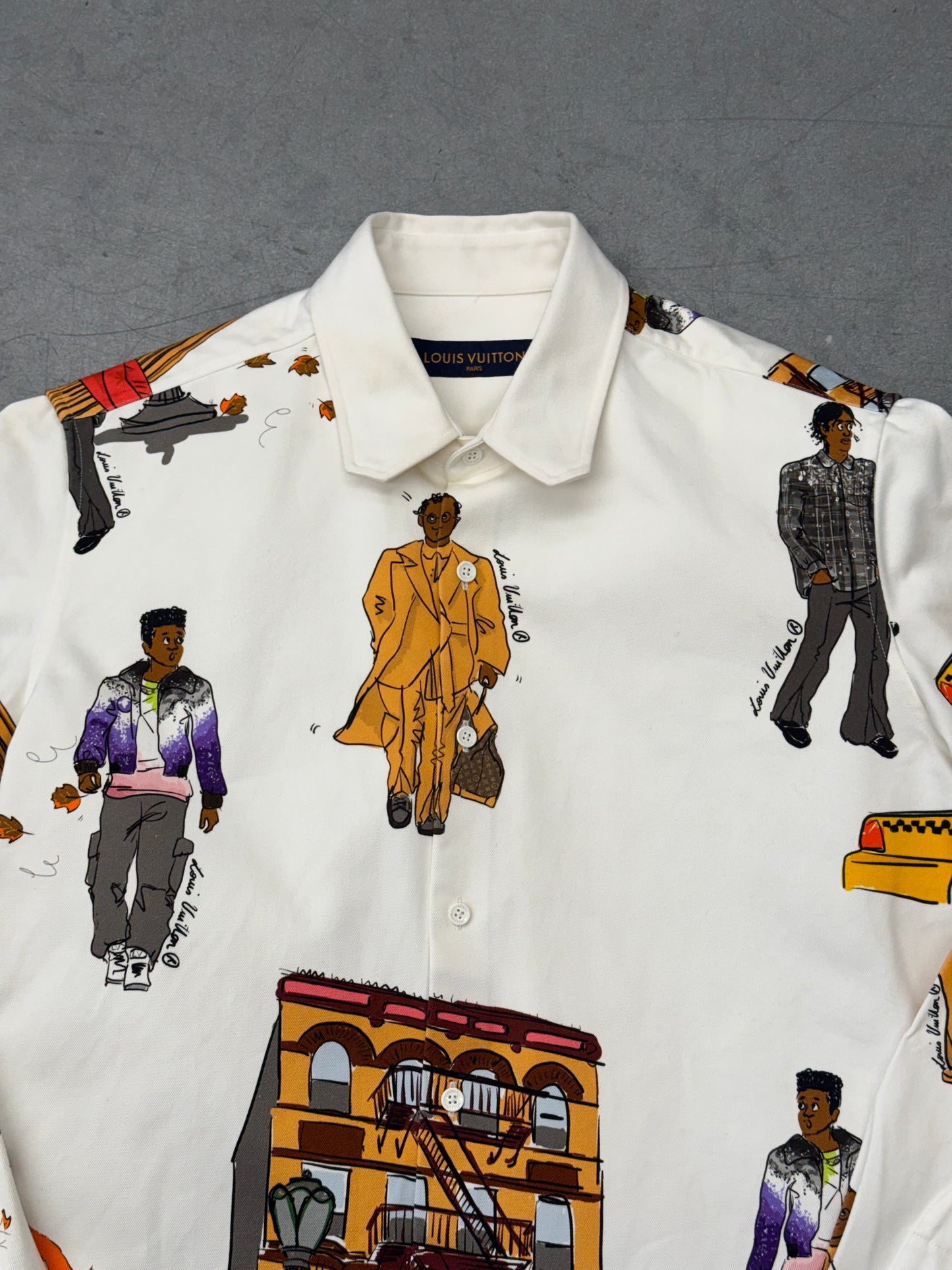 2019 LOUIS VUITTON NEW WALKERS BUTTON UP SHIRT