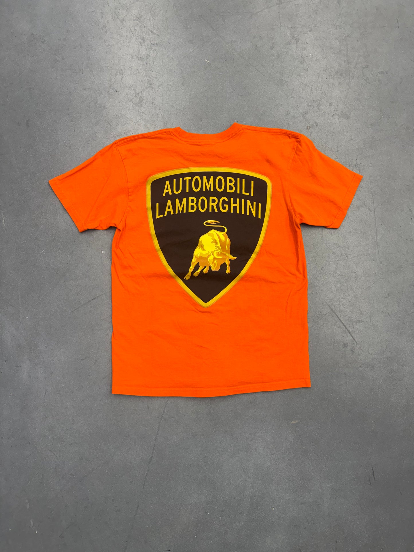 SS20 SUPREME AUTOMOBILI LAMBORGHINI TEE - ORANGE