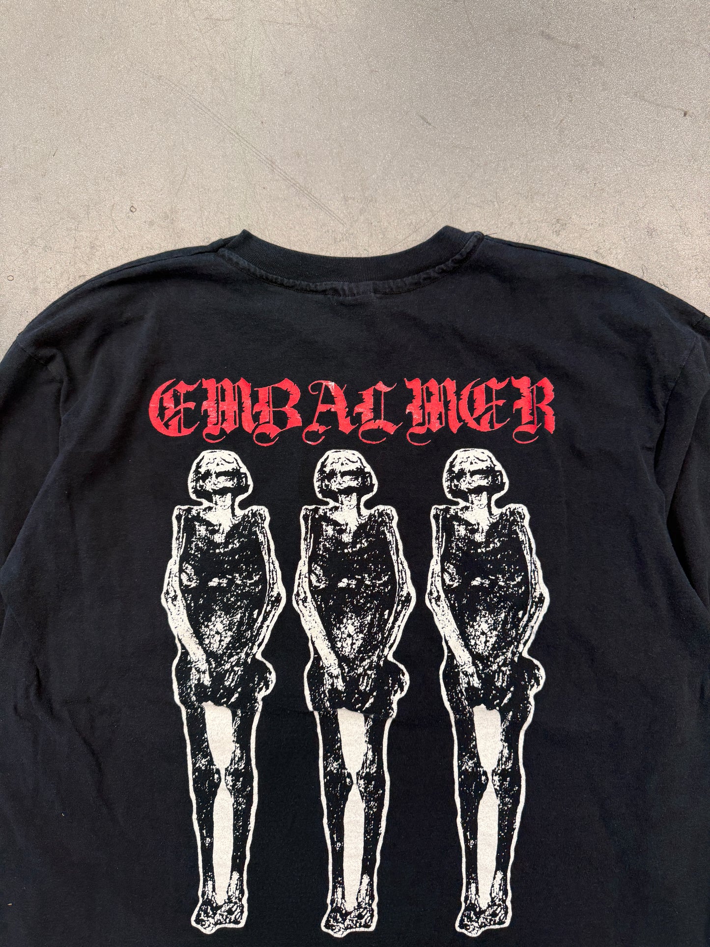 90'S EMBALMER PROJECTILE VOMIT RELAPSE RECORDS LONG SLEEVE TEE