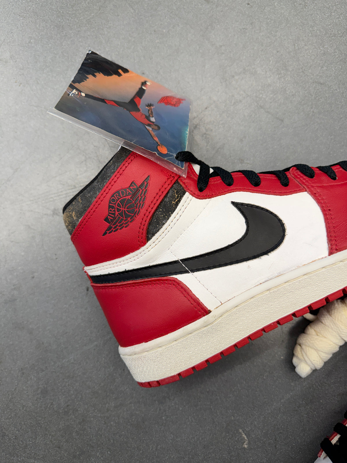 1985 AIR JORDAN 1 HIGH CHICAGO (DEADSTOCK NEVER WORN)