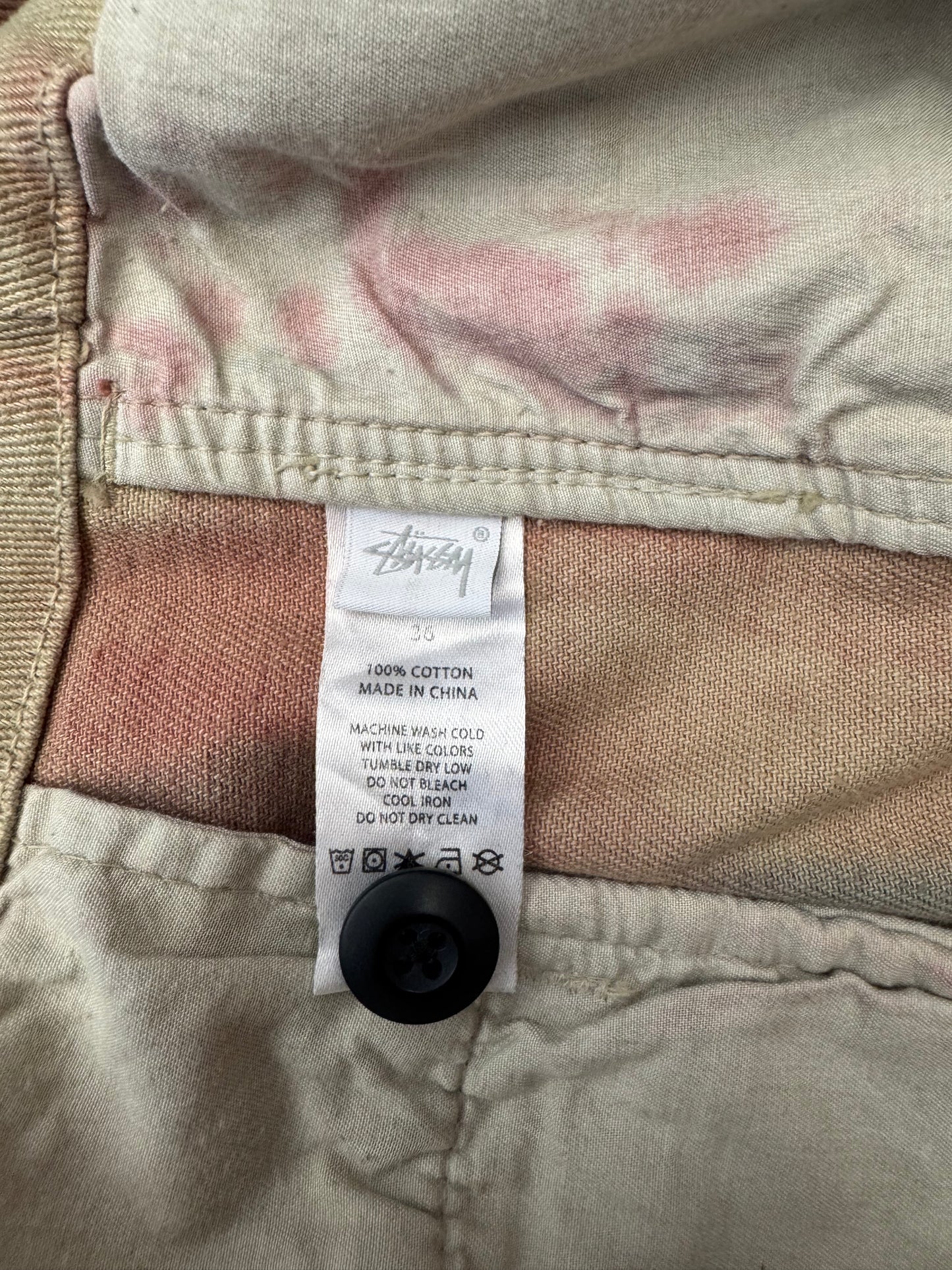 STUSSY DYED UNIFORM PANT - RUST