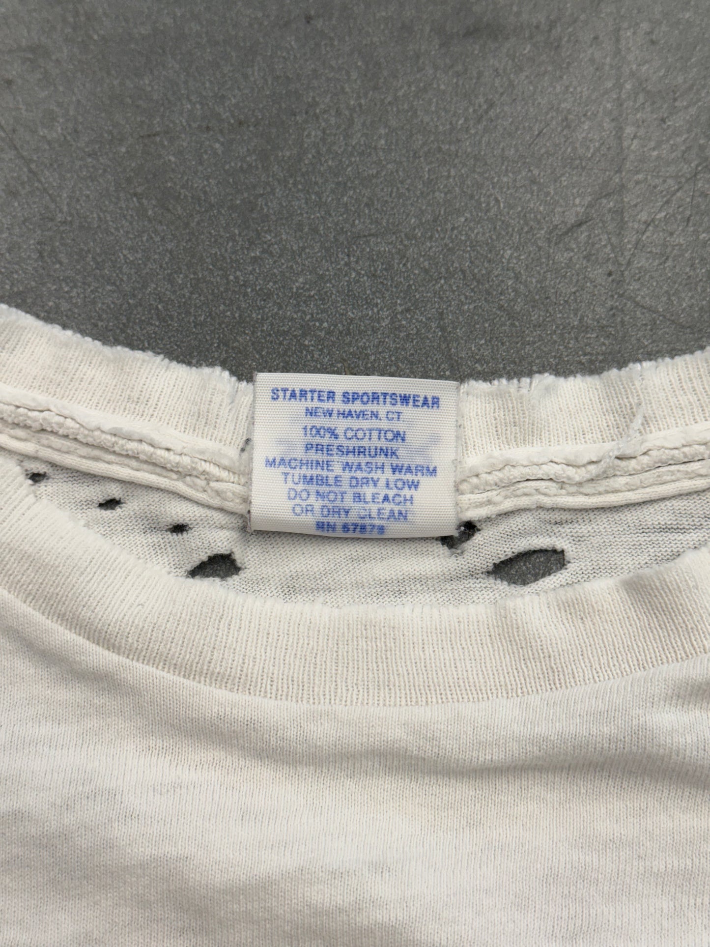 1993 CHICAGO WHITE SOX WESTERN DIVISION CHAMPIONS DISTRESSED TEE (STARTER TAG)