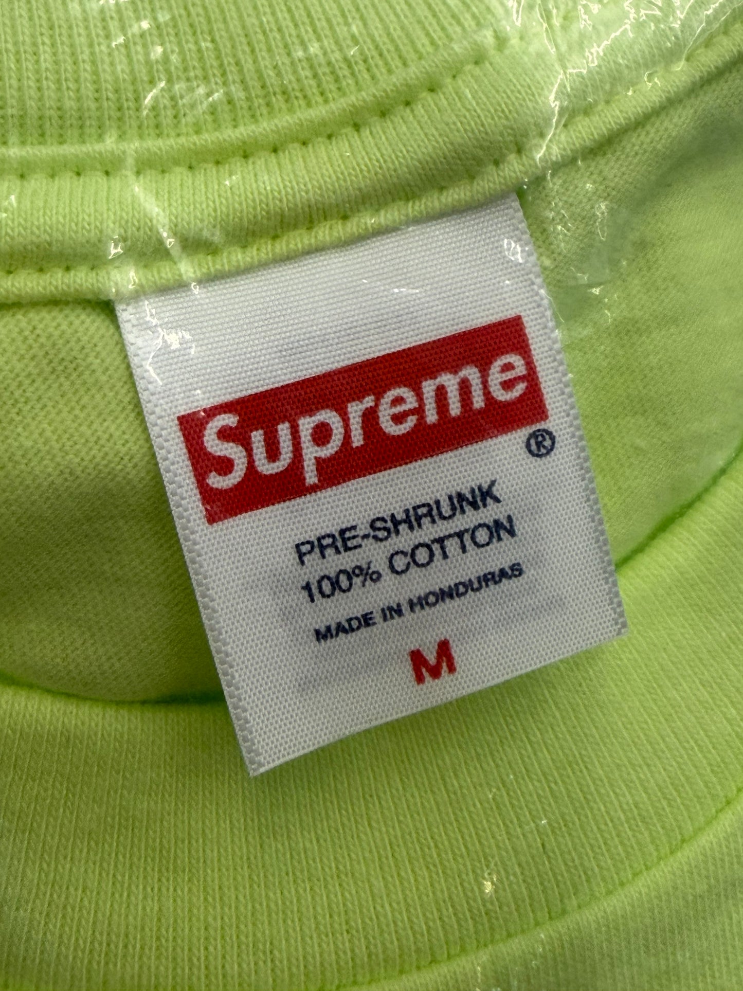 FW25 SUPREME PLAYBOI CARTI TEE - PALE GREEN
