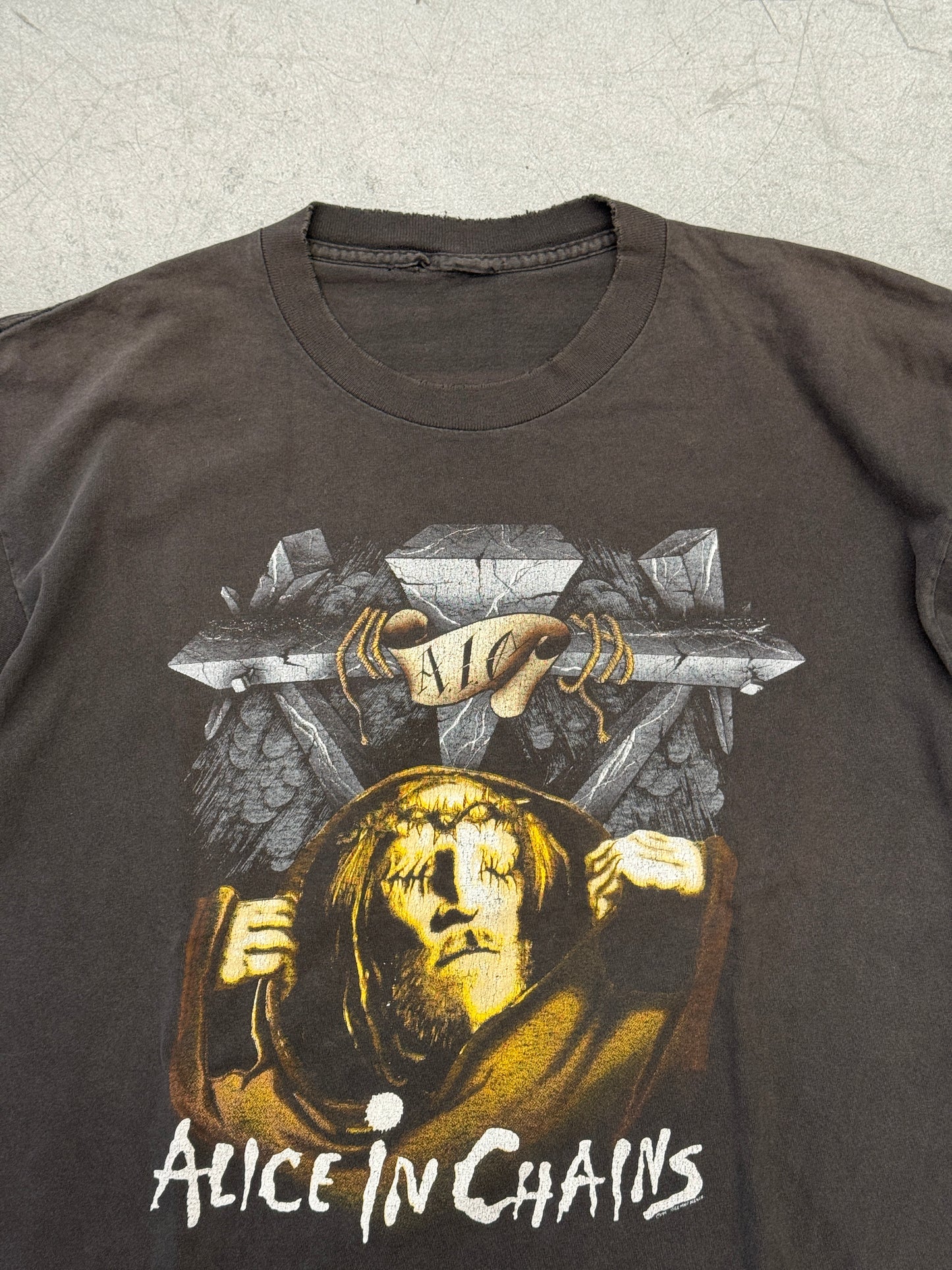 1991 ALICE IN CHAINS BLEED THE FREAK TEE (PULLED TAG)