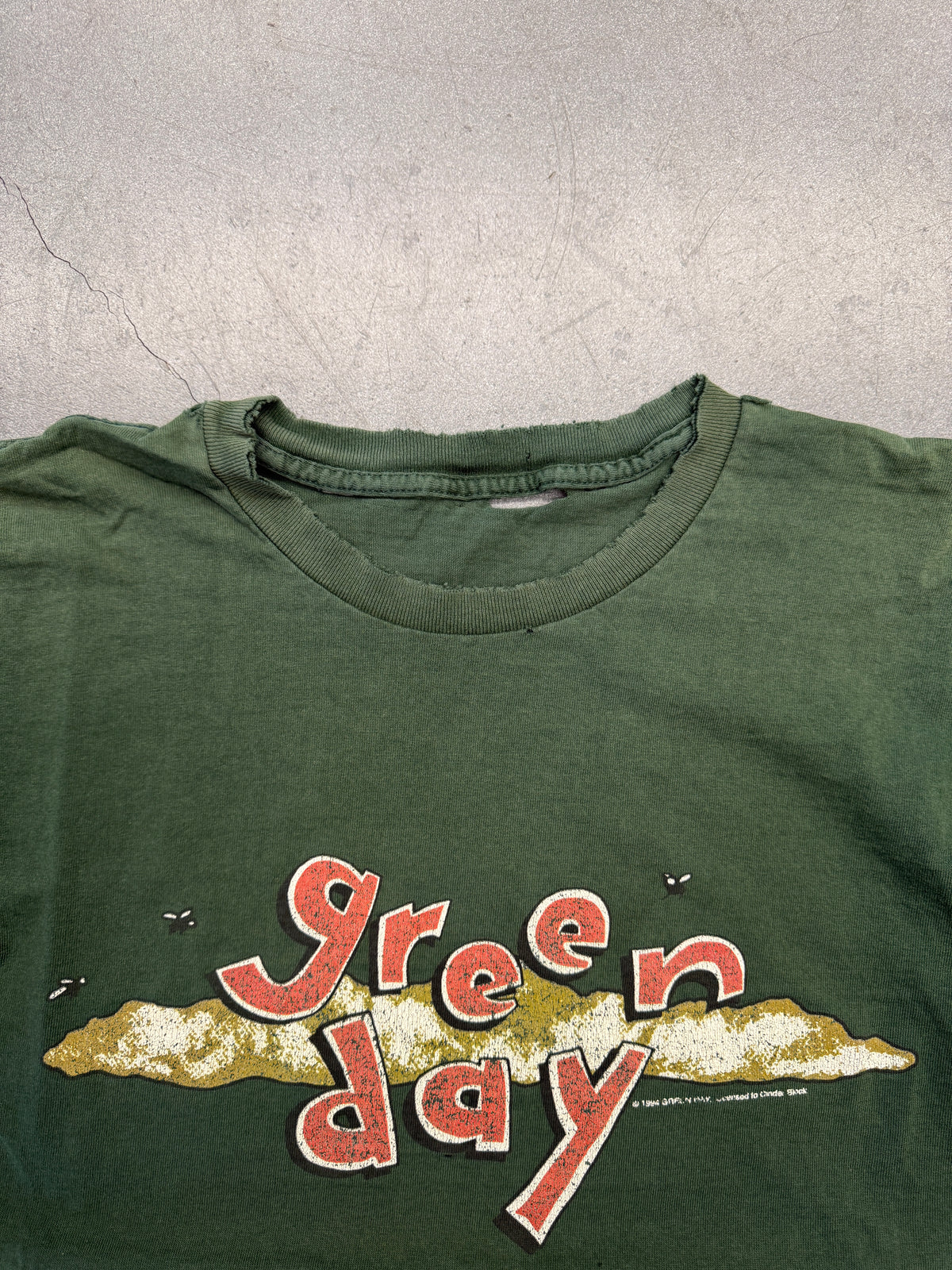 1994 GREEN DAY DOOKIE DISTRESSED TEE (PULLED TAG)