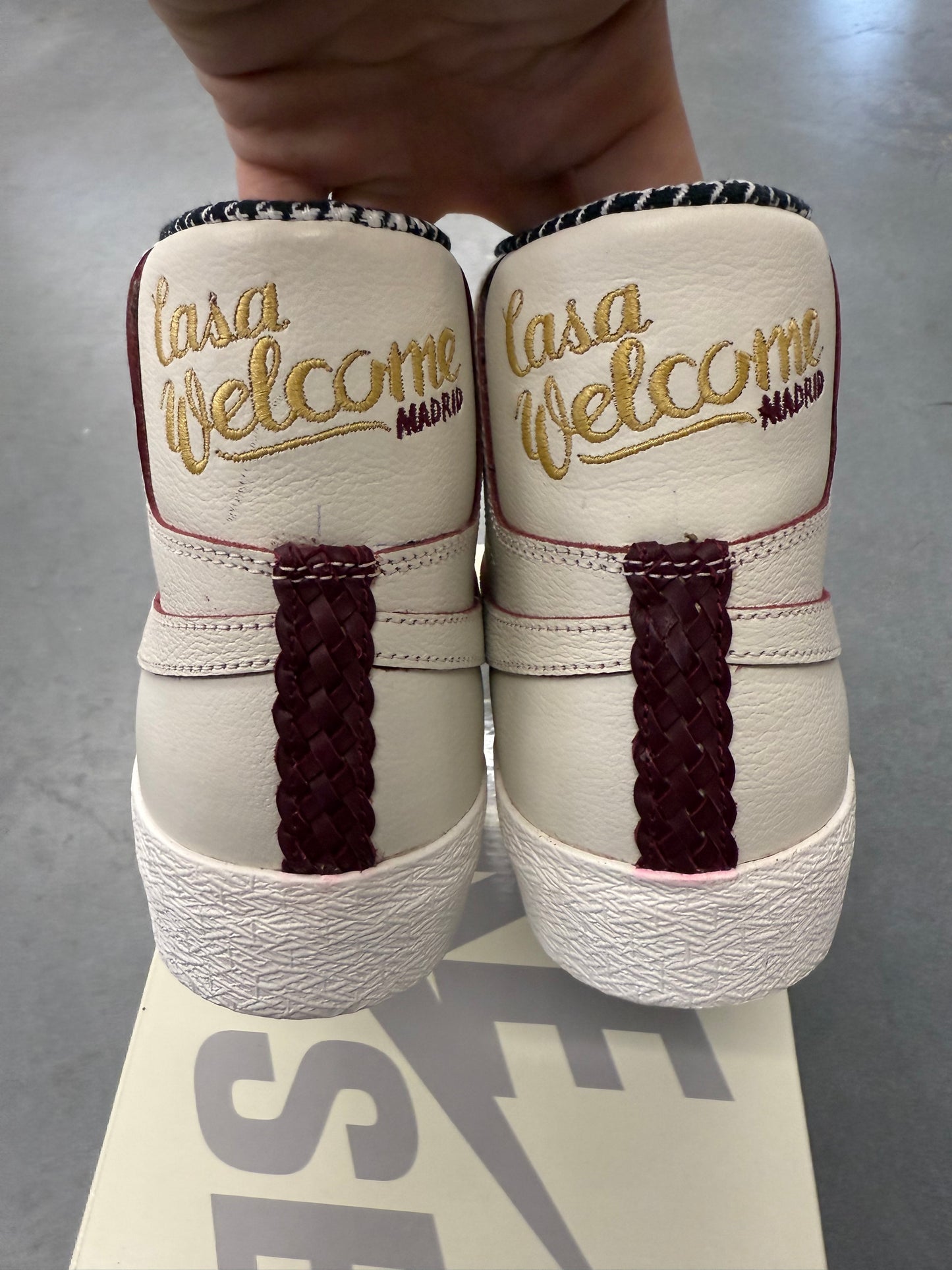 2024 SIZE 13 NIKE SB ZOOM BLAZER MID QS WELCOME SKATEBOARDING