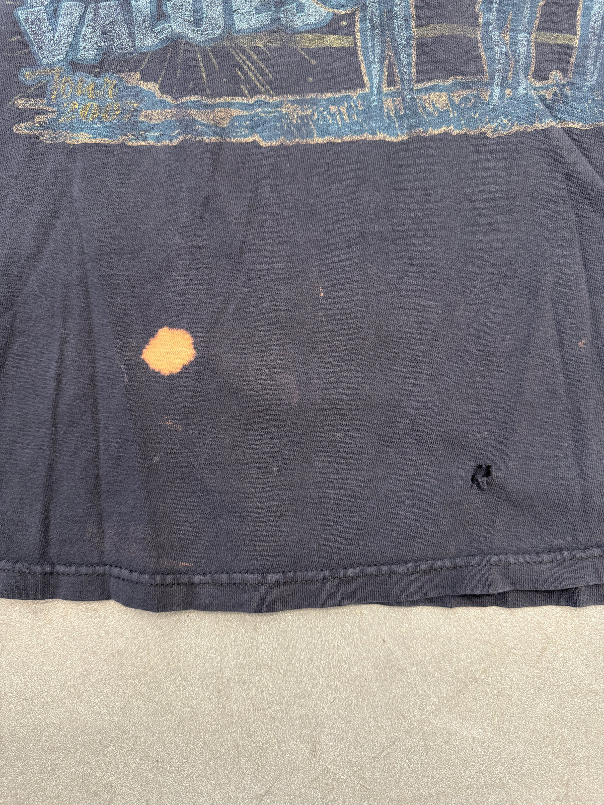 2007 THE FAMILY VALUES TOUR KORN EVANESCENCE FADED TEE (PULLED TAG)