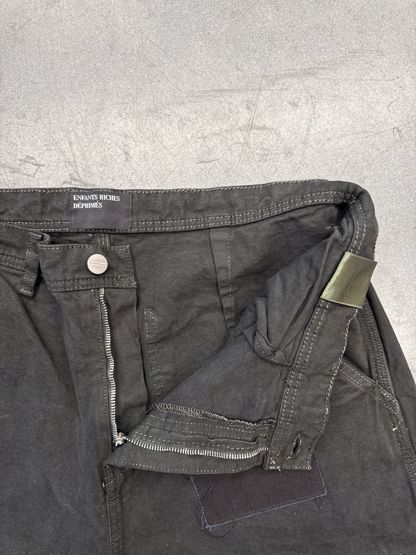 ENFANTS RICHES DEPRIMES PAINT PANTS - BLACK