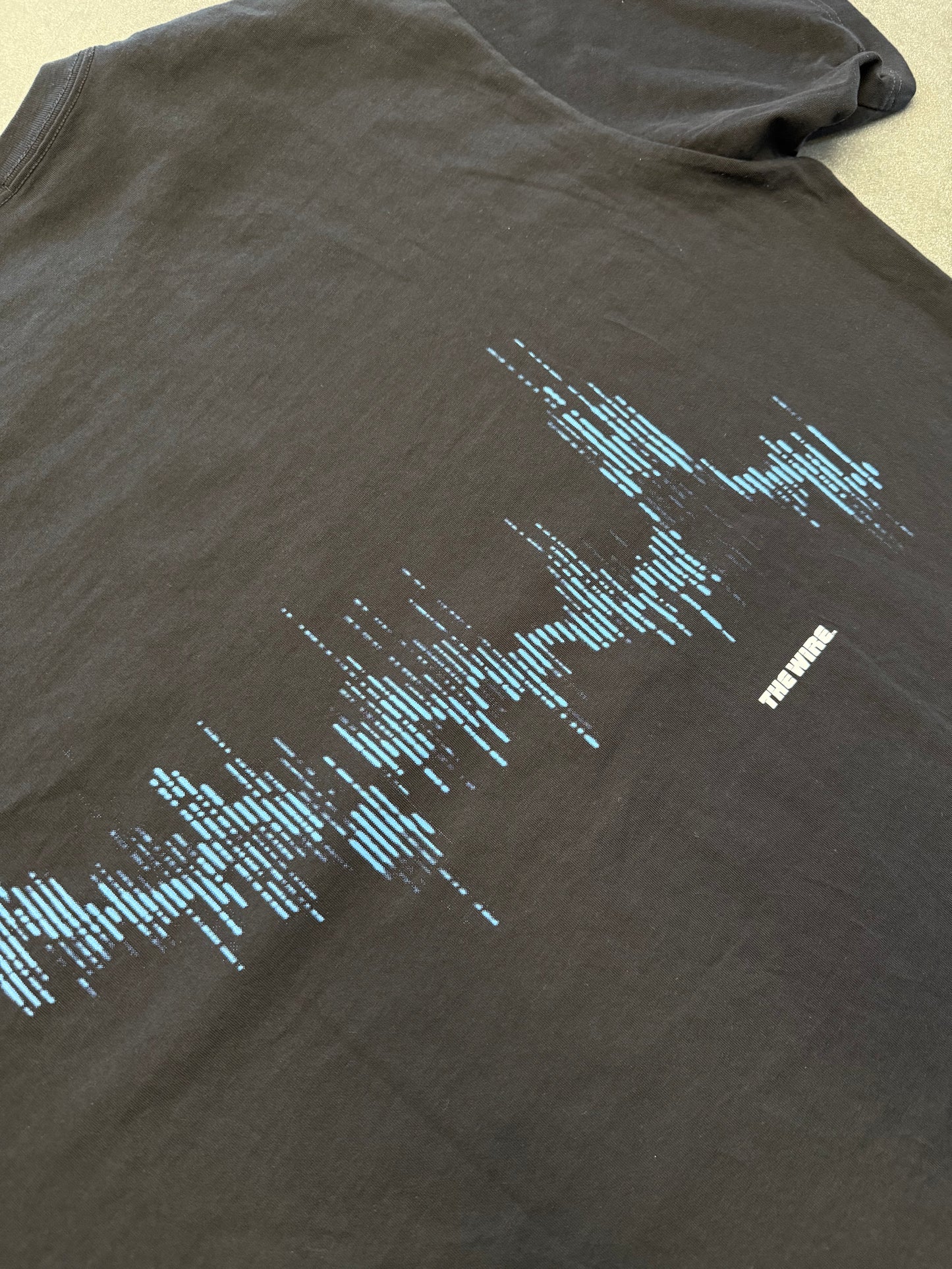 SS22 KITH THE WIRE SOUNDWAVE TEE - BLACK (2XL)