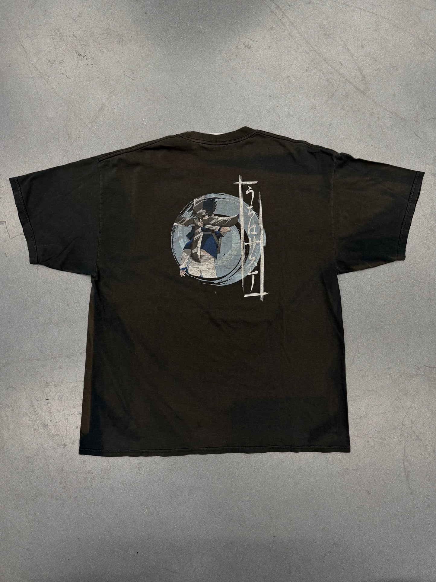 2002 NARUTO SASUKE CHARACTER TEE (SHONEN JUMP'S NARUTO TAG)