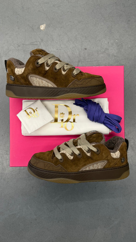 2023 DIOR B9S SKATER ERL - BROWN SUEDE (#238/888)